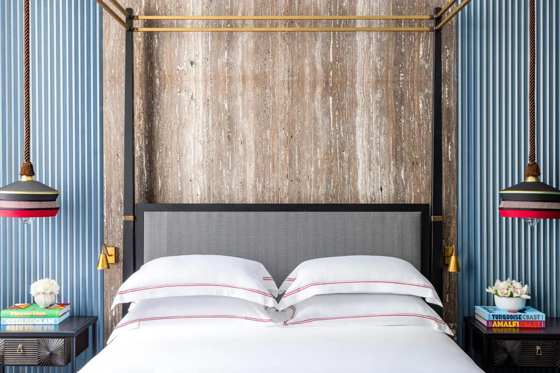 Bed in Palazzo Roma - The Leading Hotels of the World