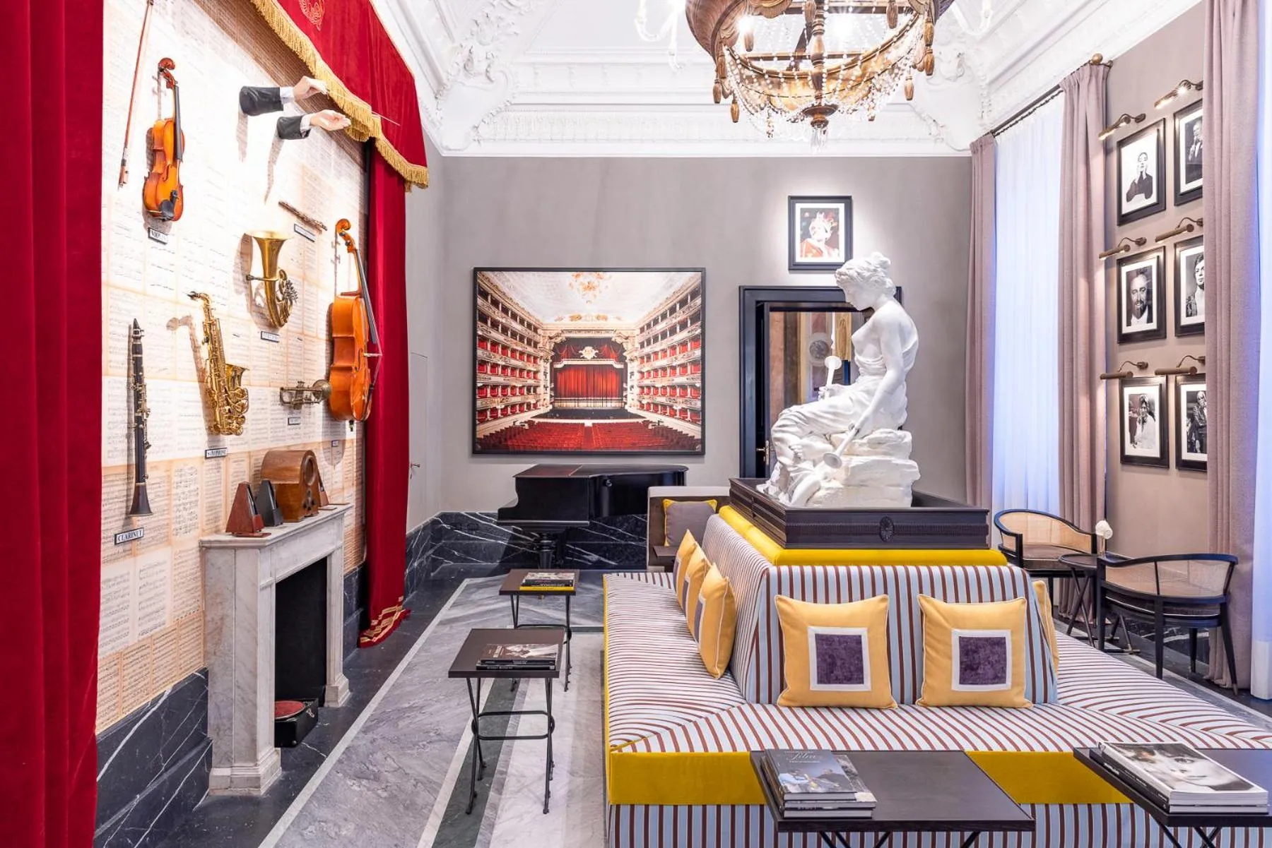 Lounge or bar in Palazzo Roma - The Leading Hotels of the World