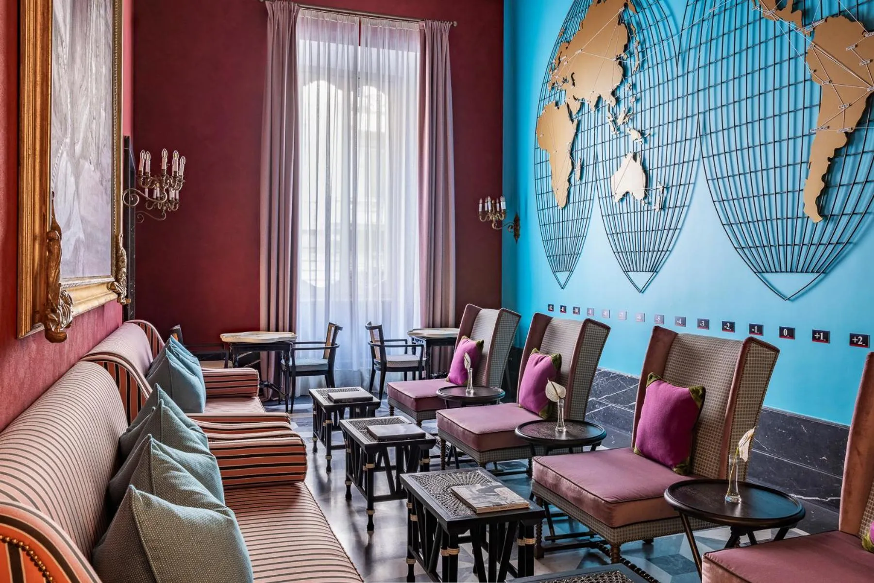 Lounge or bar in Palazzo Roma - The Leading Hotels of the World