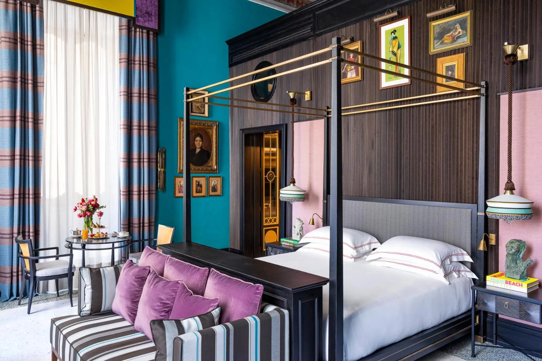 Bedroom, Bed in Palazzo Roma - The Leading Hotels of the World