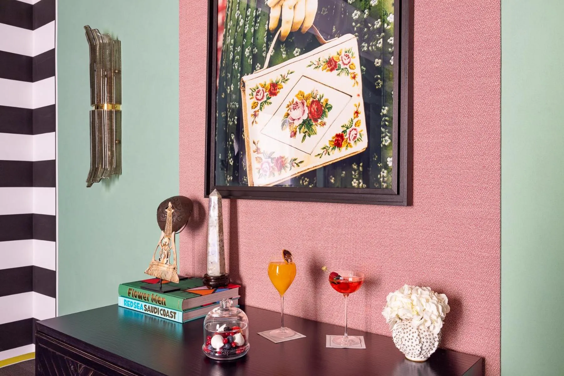 Decorative detail in Palazzo Roma - The Leading Hotels of the World