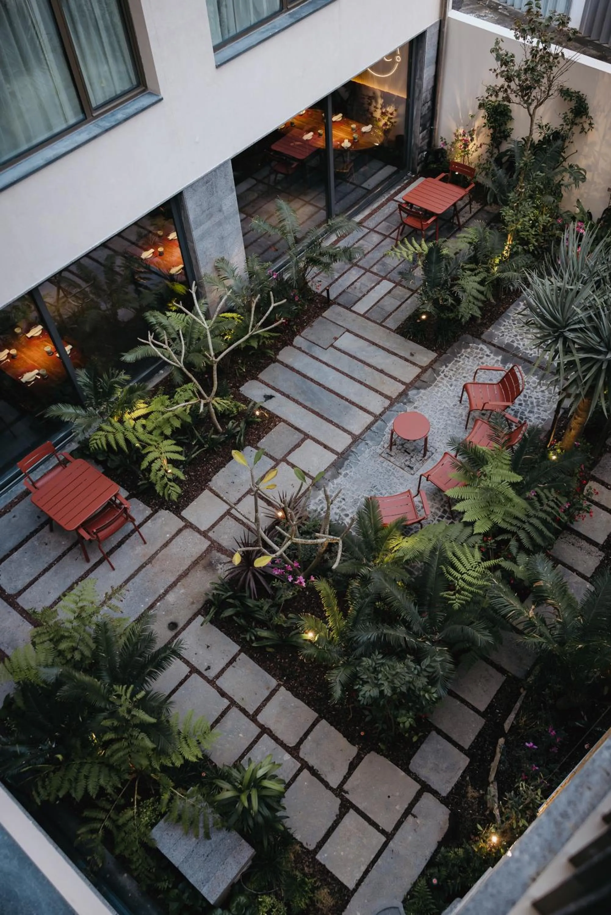 Garden in NINE DOTS Azorean Art Boutique Hotel
