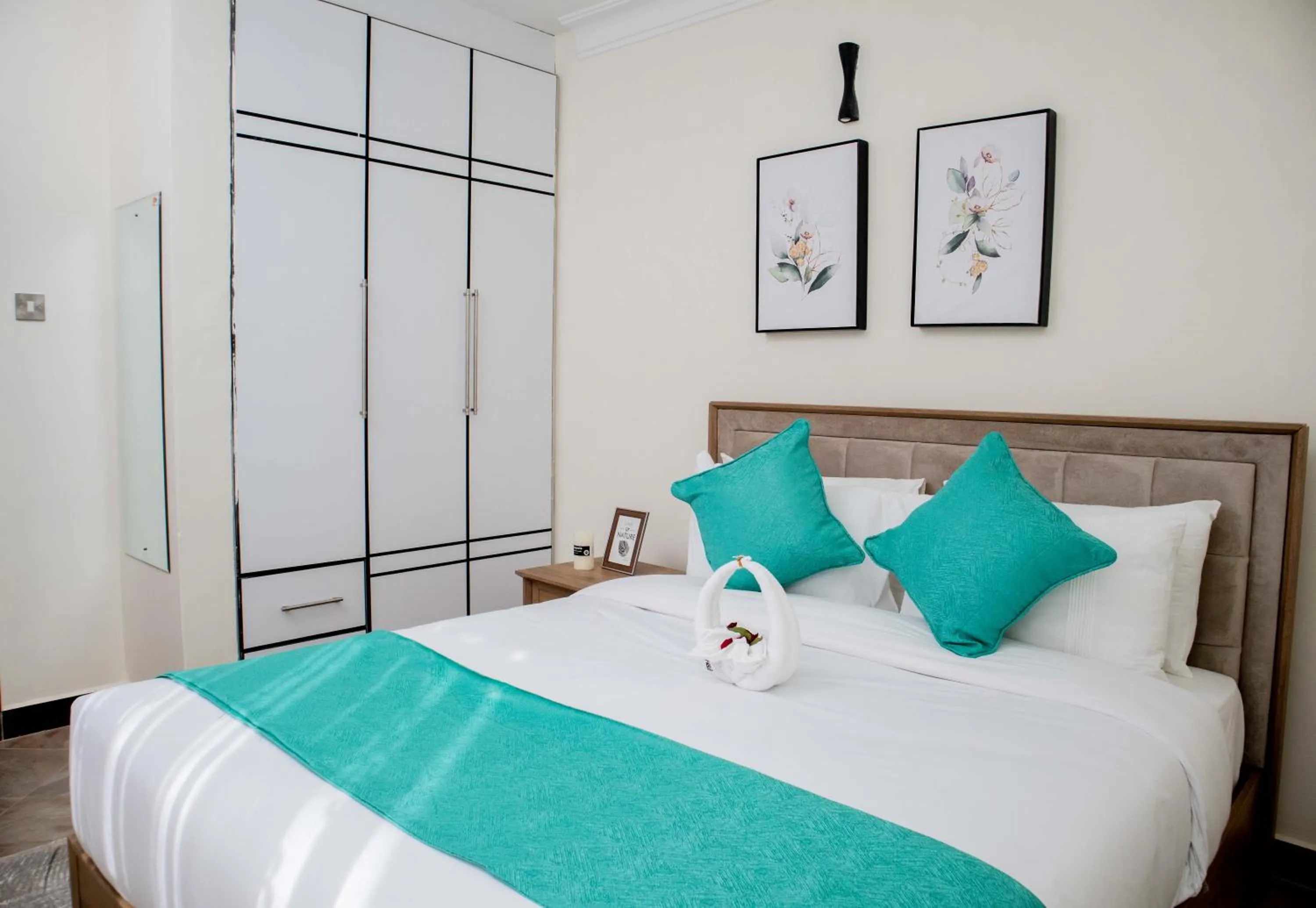 Bed in Blueberry Villas