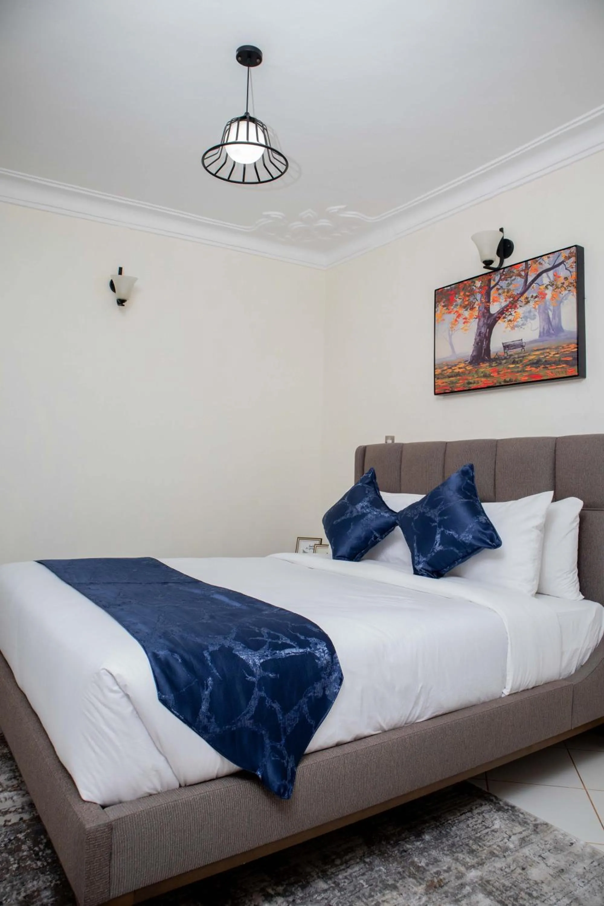 Bed in Blueberry Villas