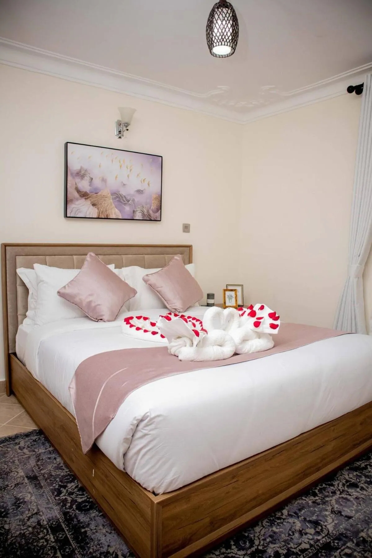 Bed in Blueberry Villas