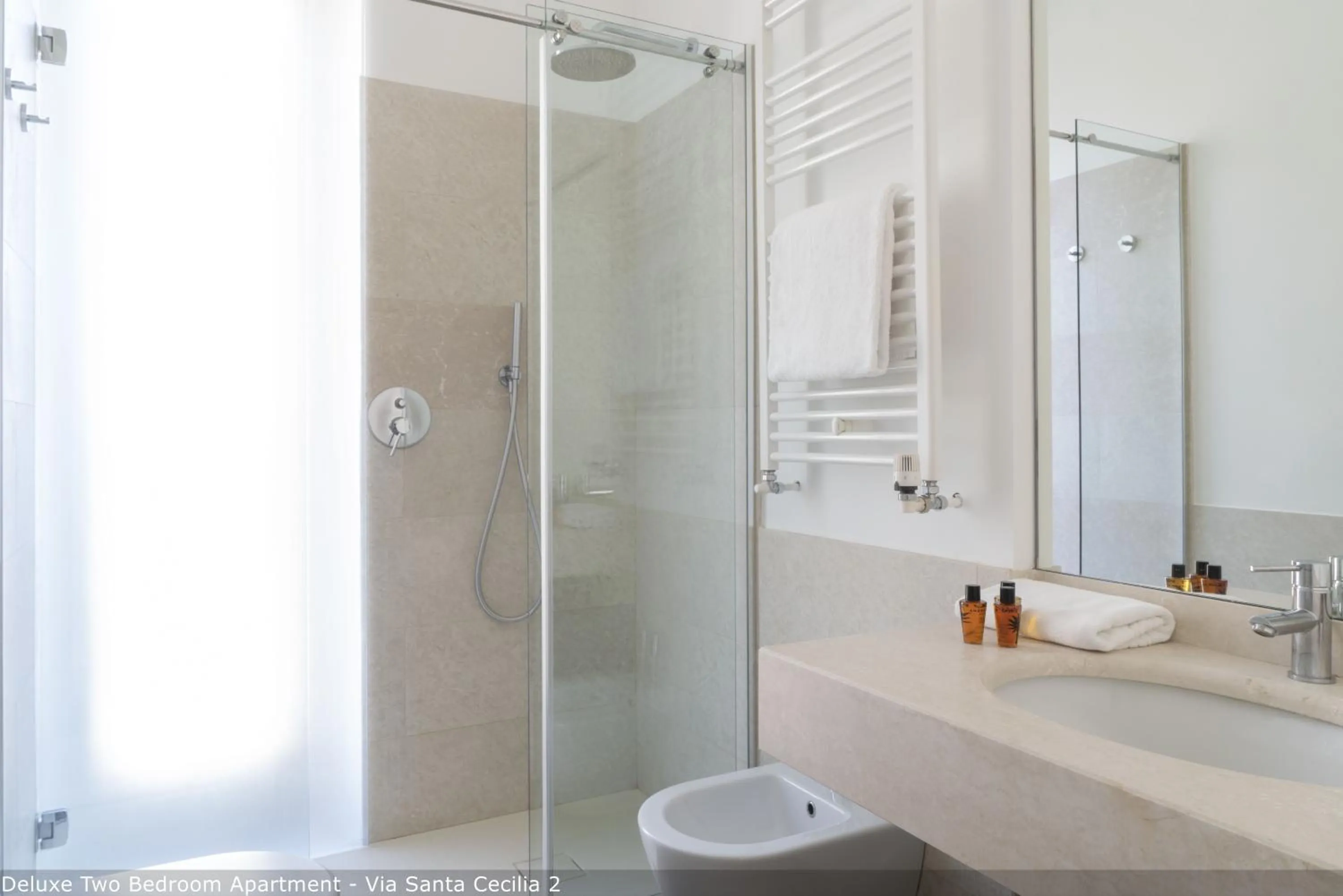 Shower in Brera Apartments in San Babila