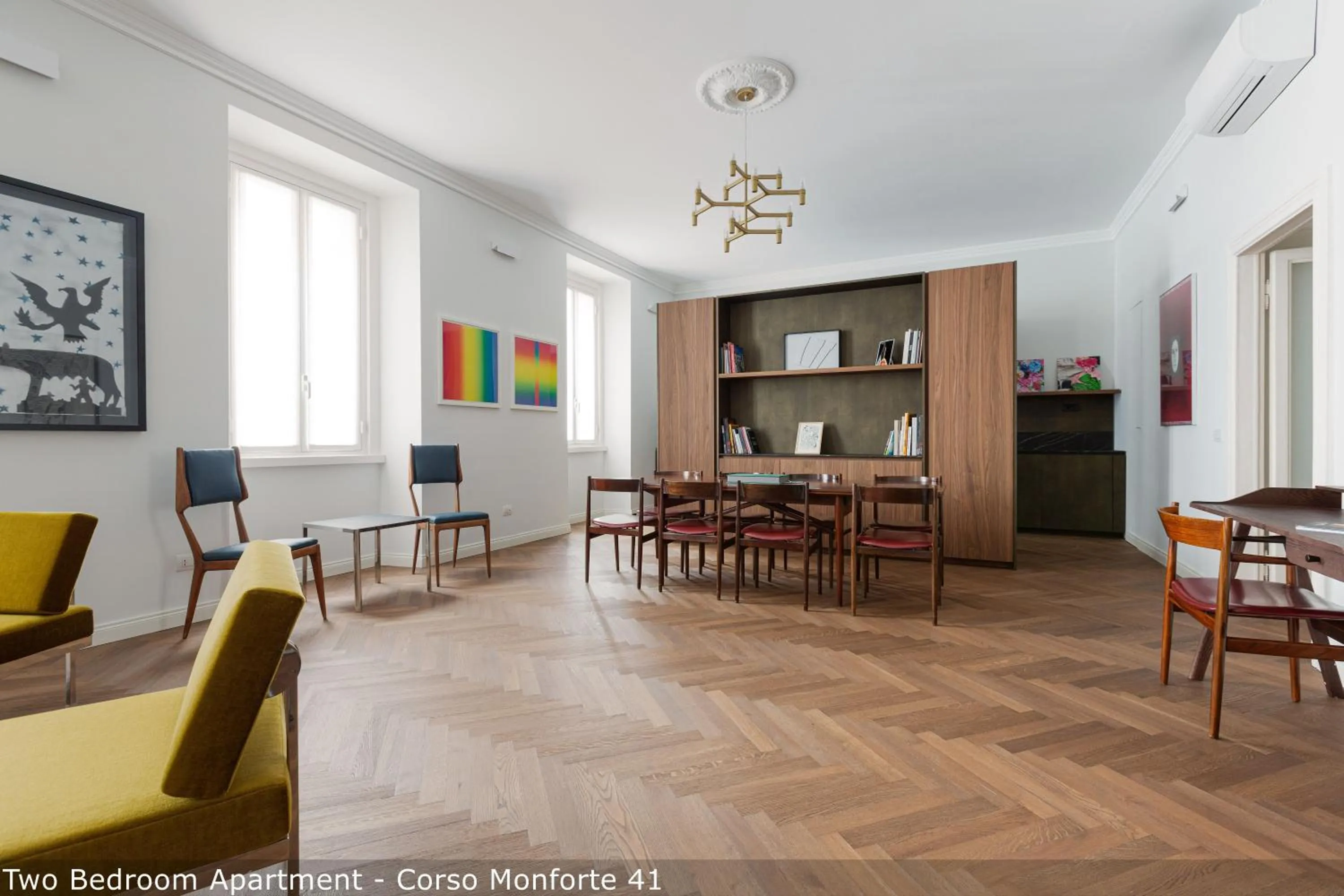 Kitchen or kitchenette in Brera Apartments in San Babila