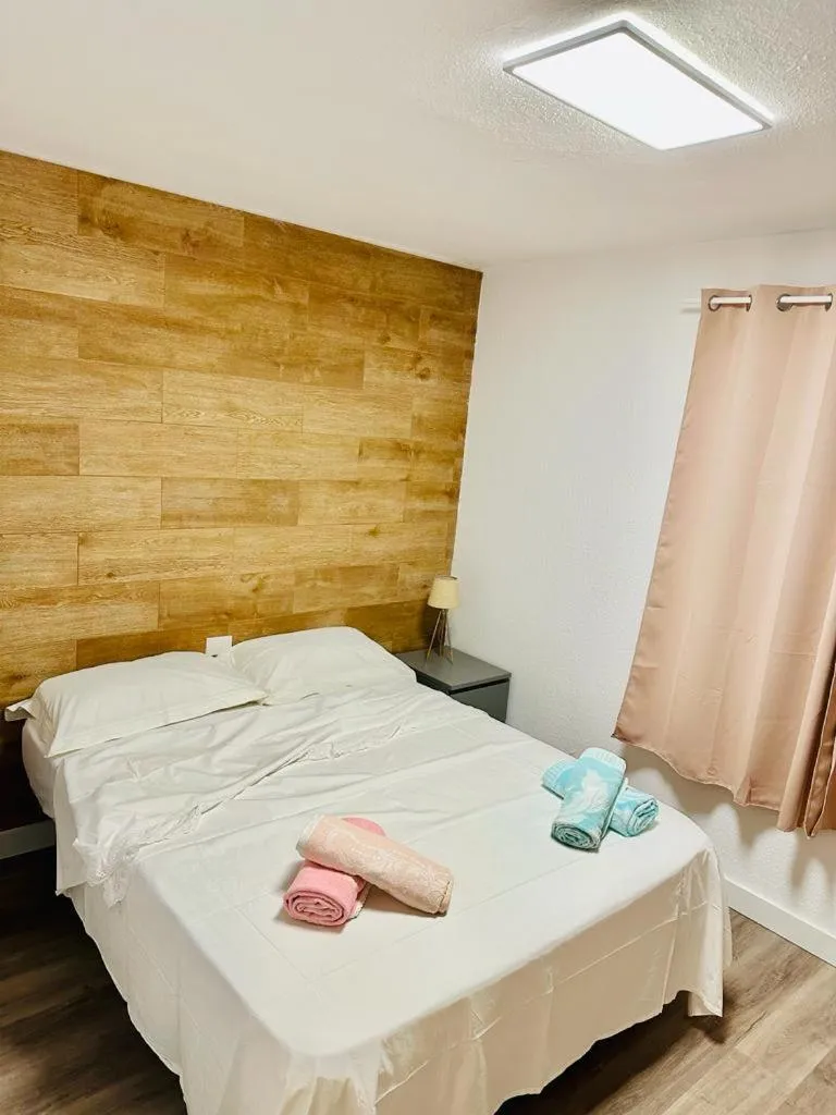 Bed in Apartamento Castle Harbour