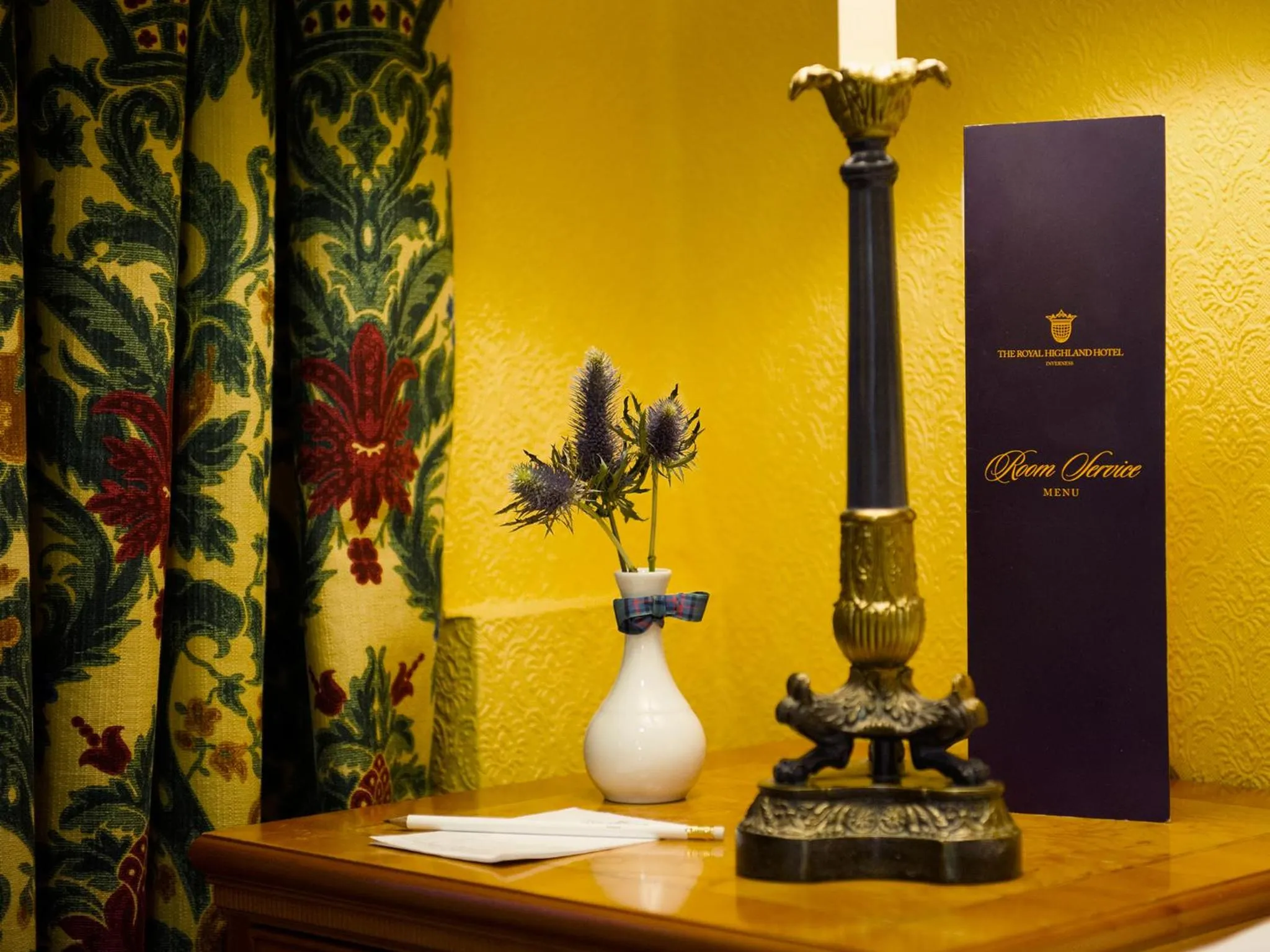 Decorative detail in The Royal Highland Hotel