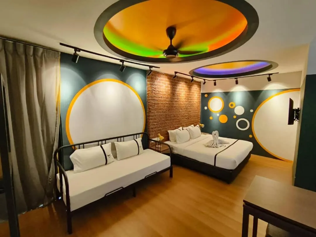 Bed in Seeds Hotel Chow Kit