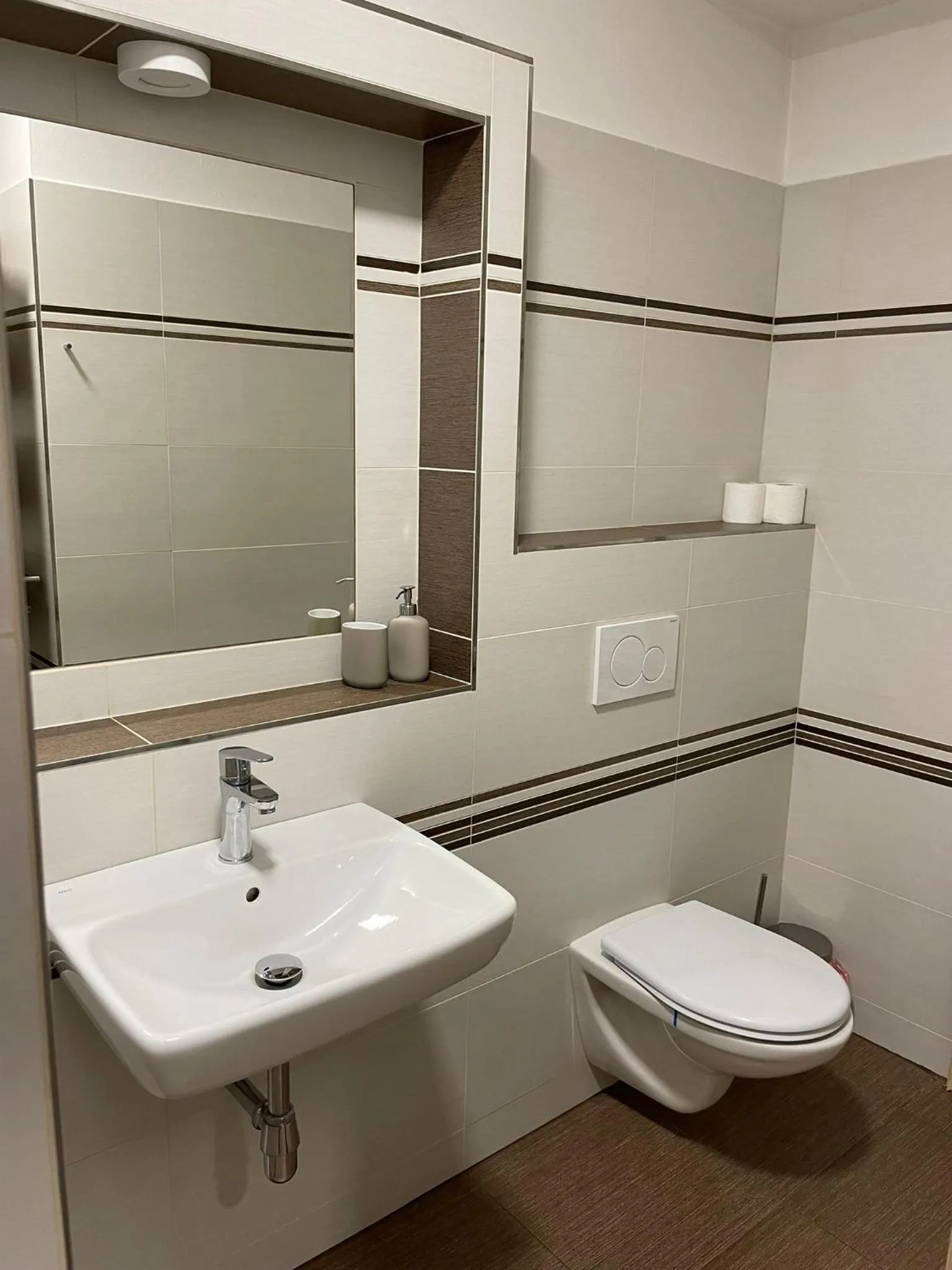 Bathroom in Hotel U města Prahy Náchod