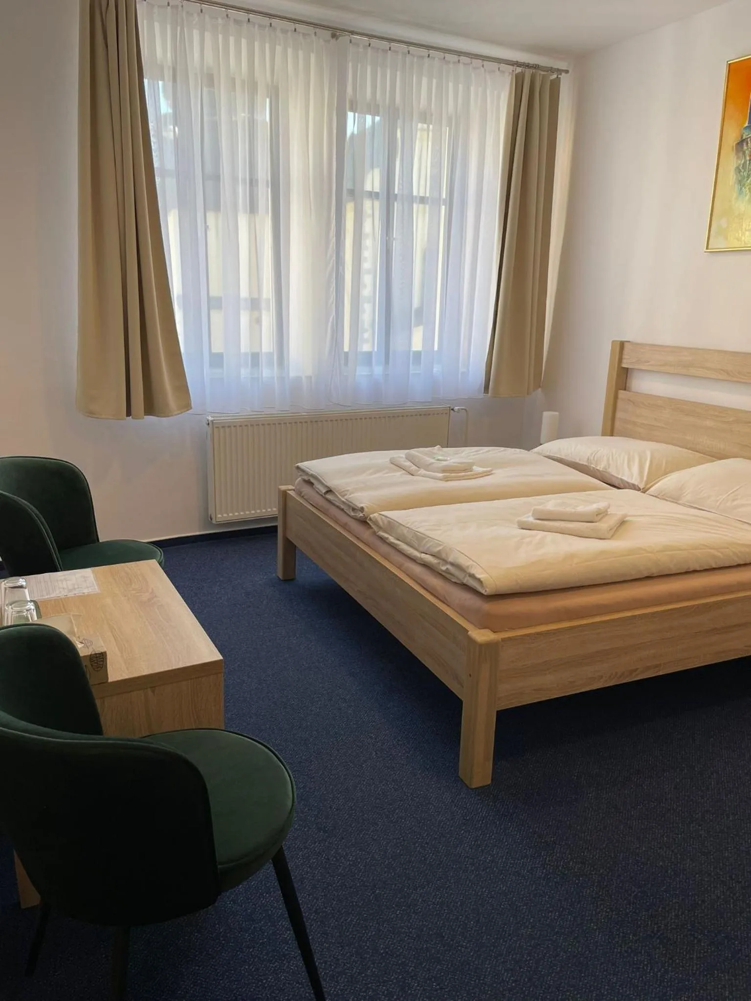 Bedroom, Bed in Hotel U města Prahy Náchod