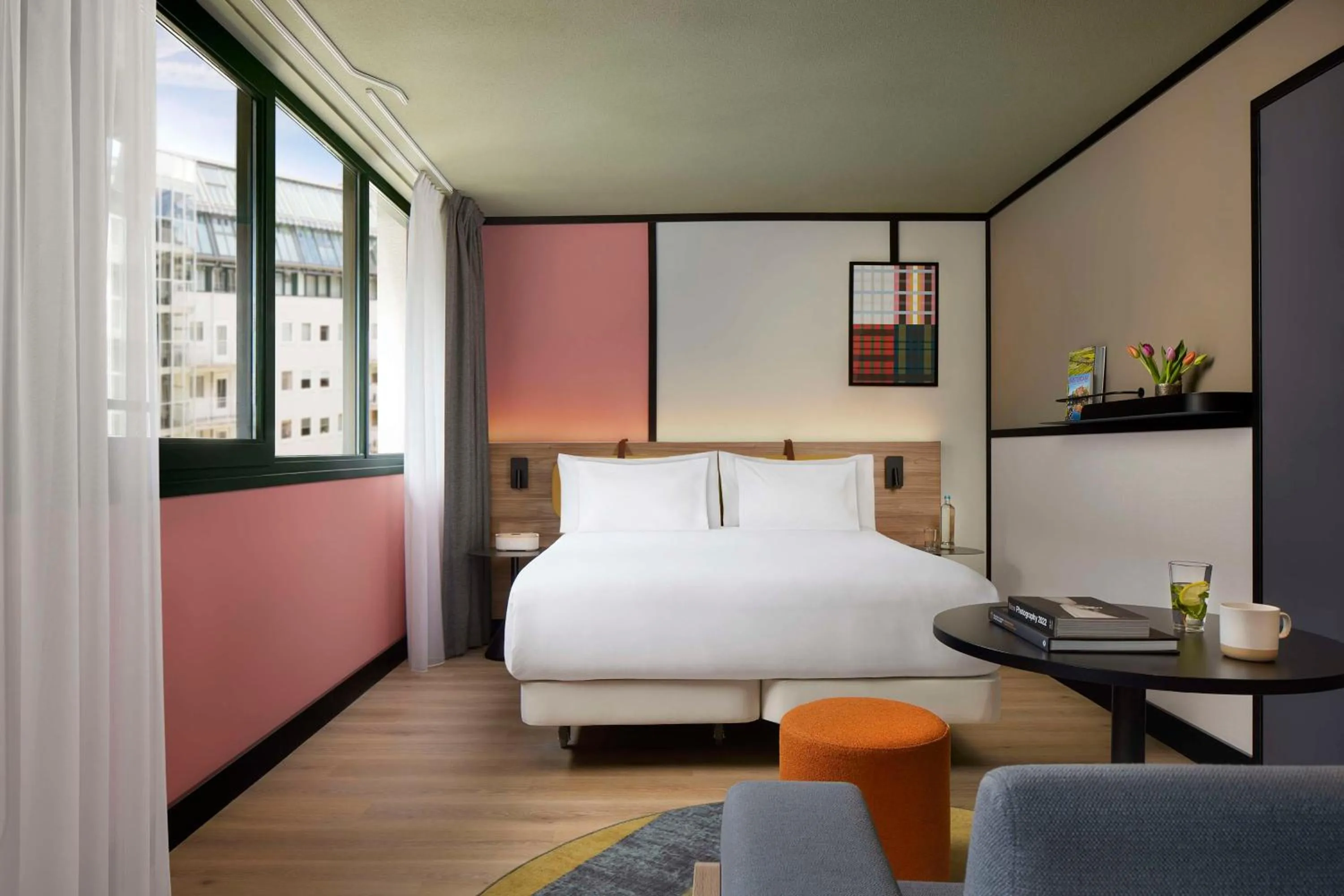 Bedroom, Bed in Avani Museum Quarter Amsterdam Hotel