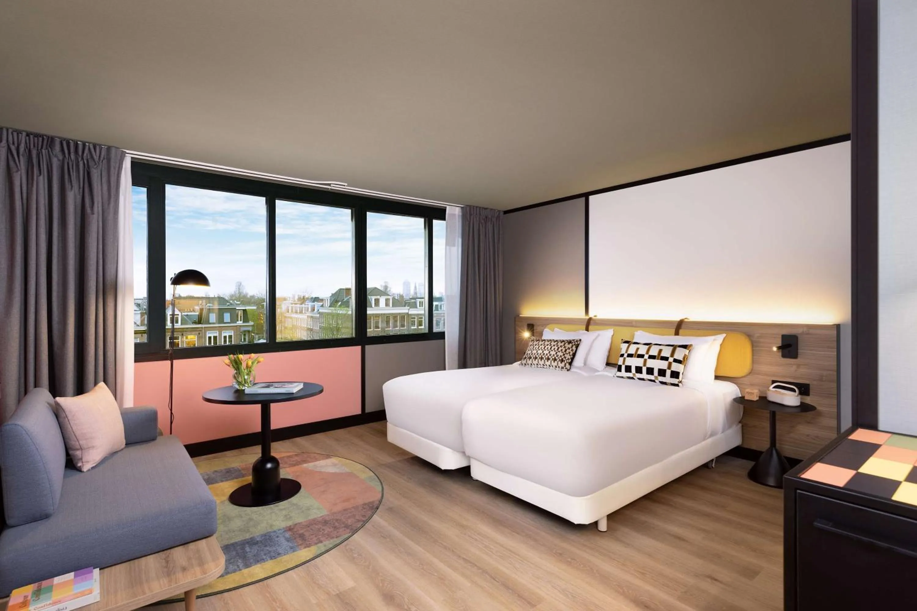 Bedroom, Bed in Avani Museum Quarter Amsterdam Hotel