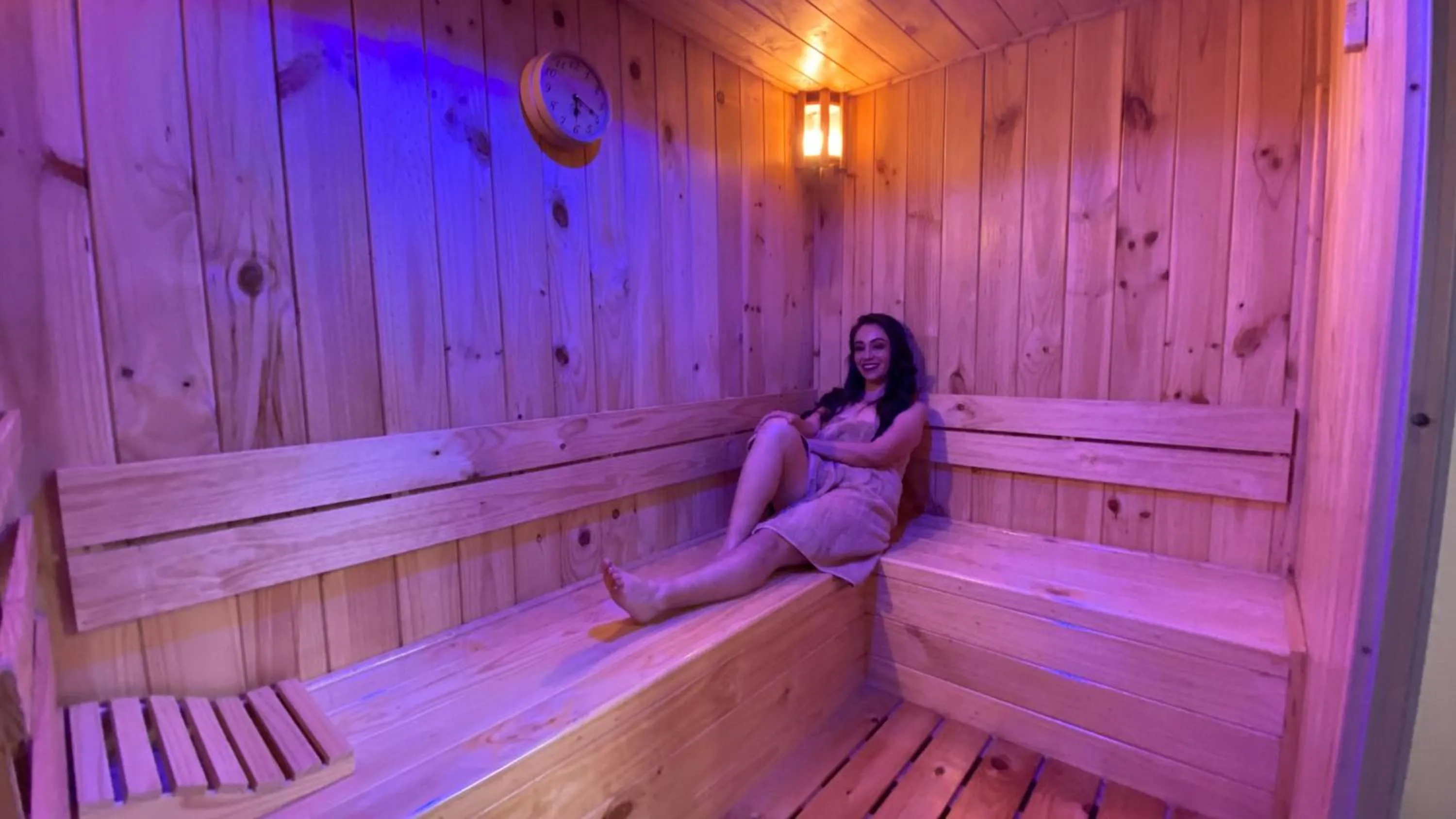 Sauna in ARIQUEPAY HOTEL
