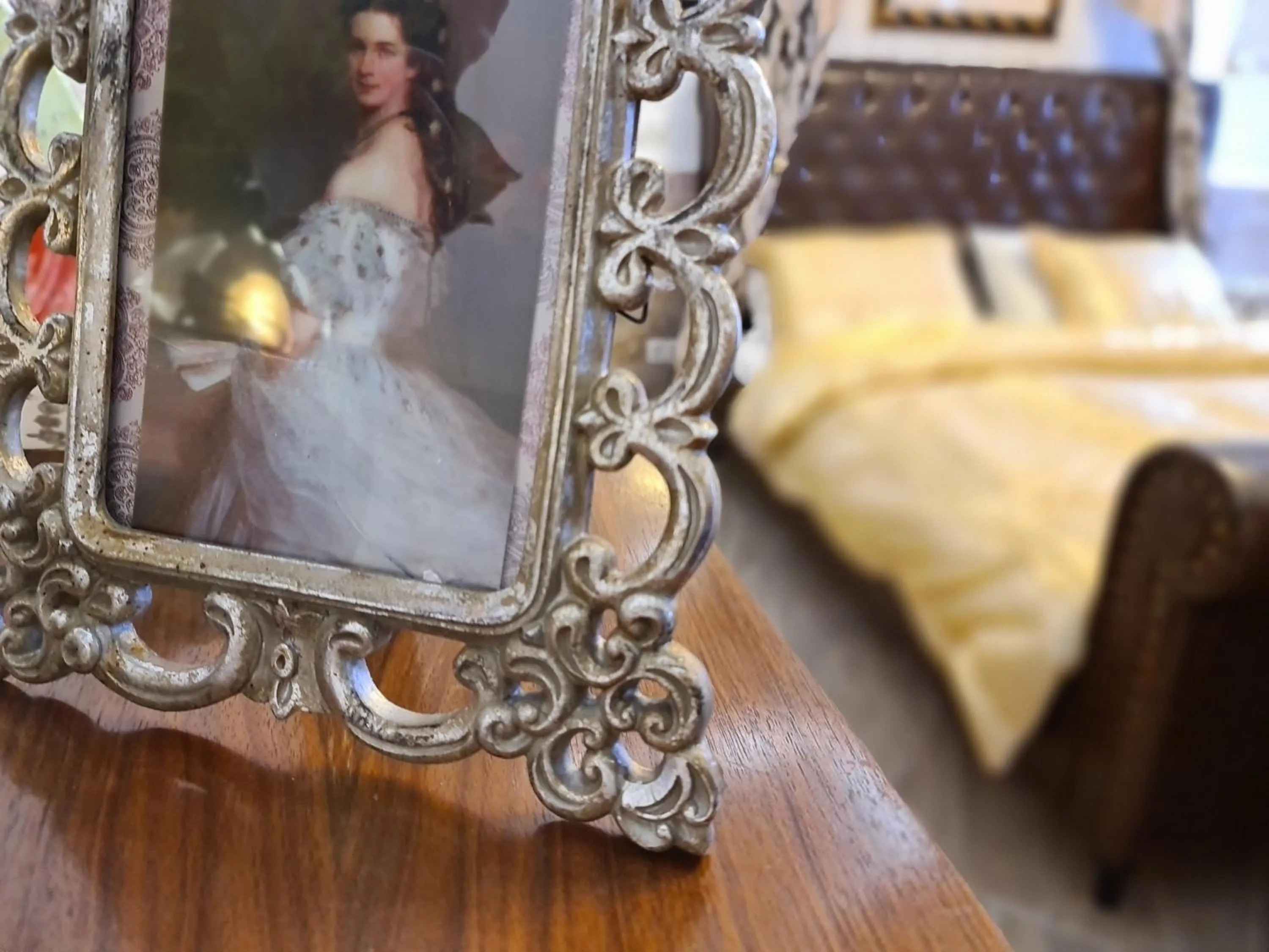 Decorative detail, Bed in Urban Boutique Hotel