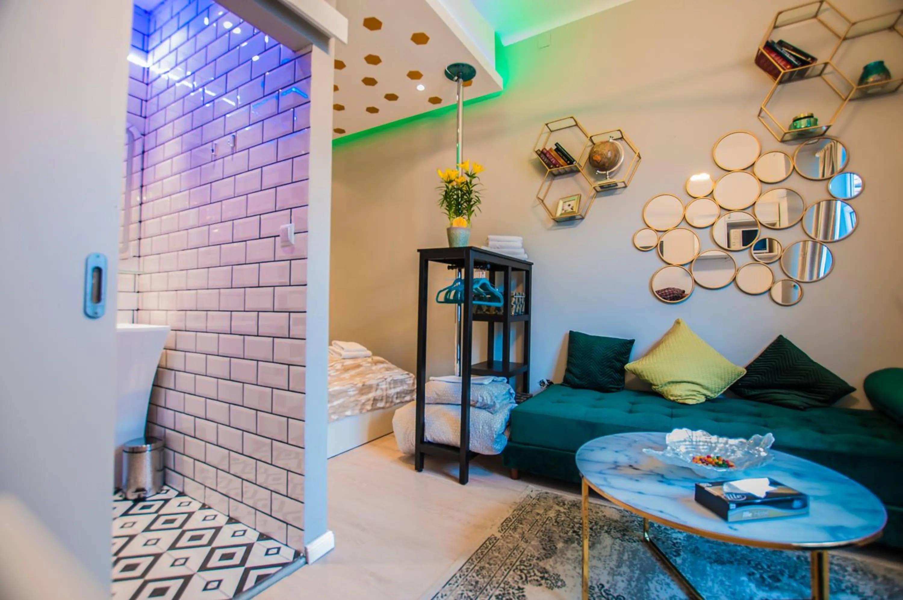 Living room in Urban Boutique Hotel