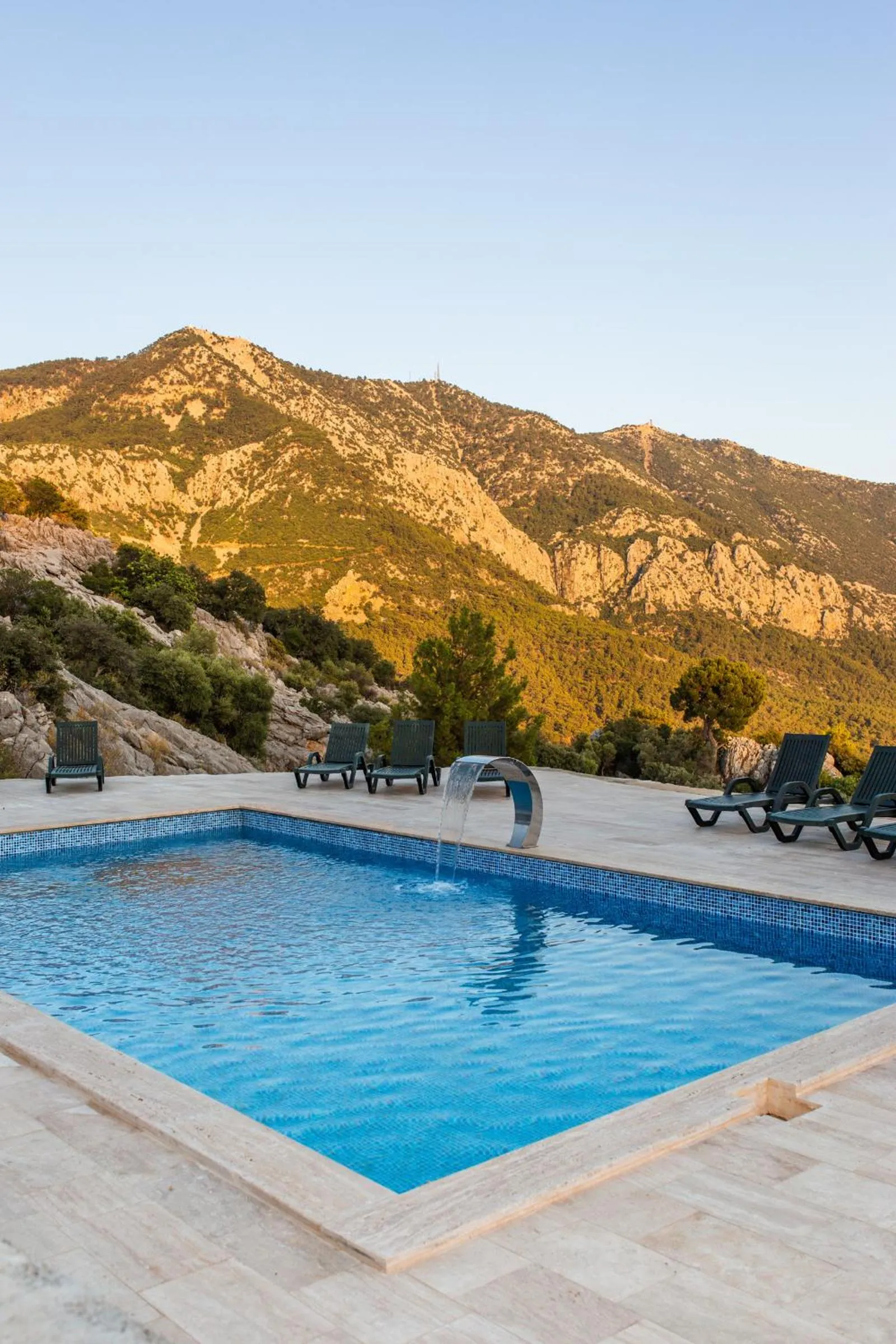 Pool view in Kadir's Eco Life