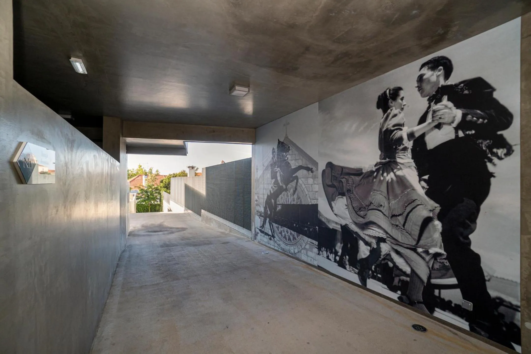 Facade/entrance in N1 Hostel Apartments and Suites