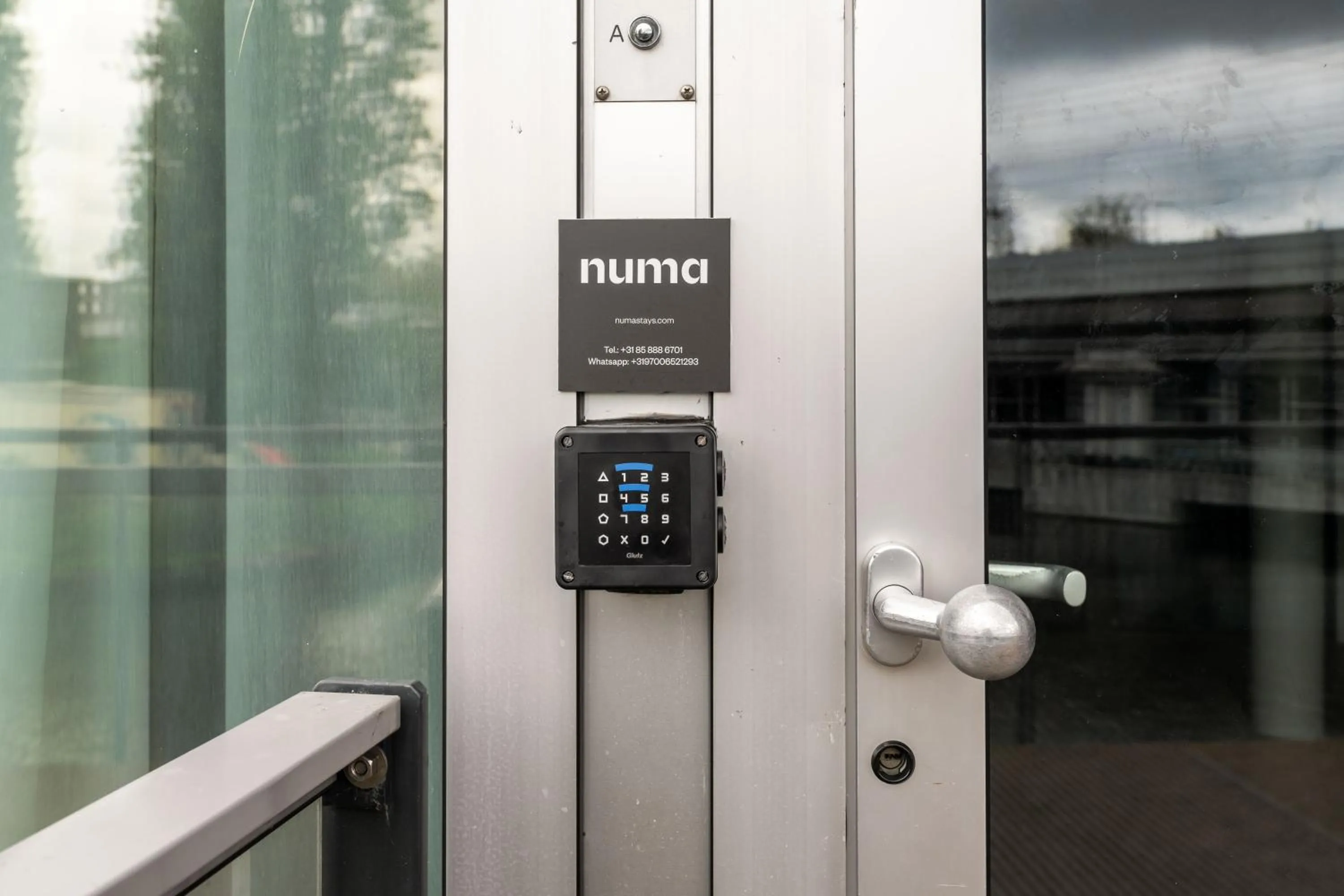 Facade/entrance in YAYS Amsterdam Prince Island by Numa