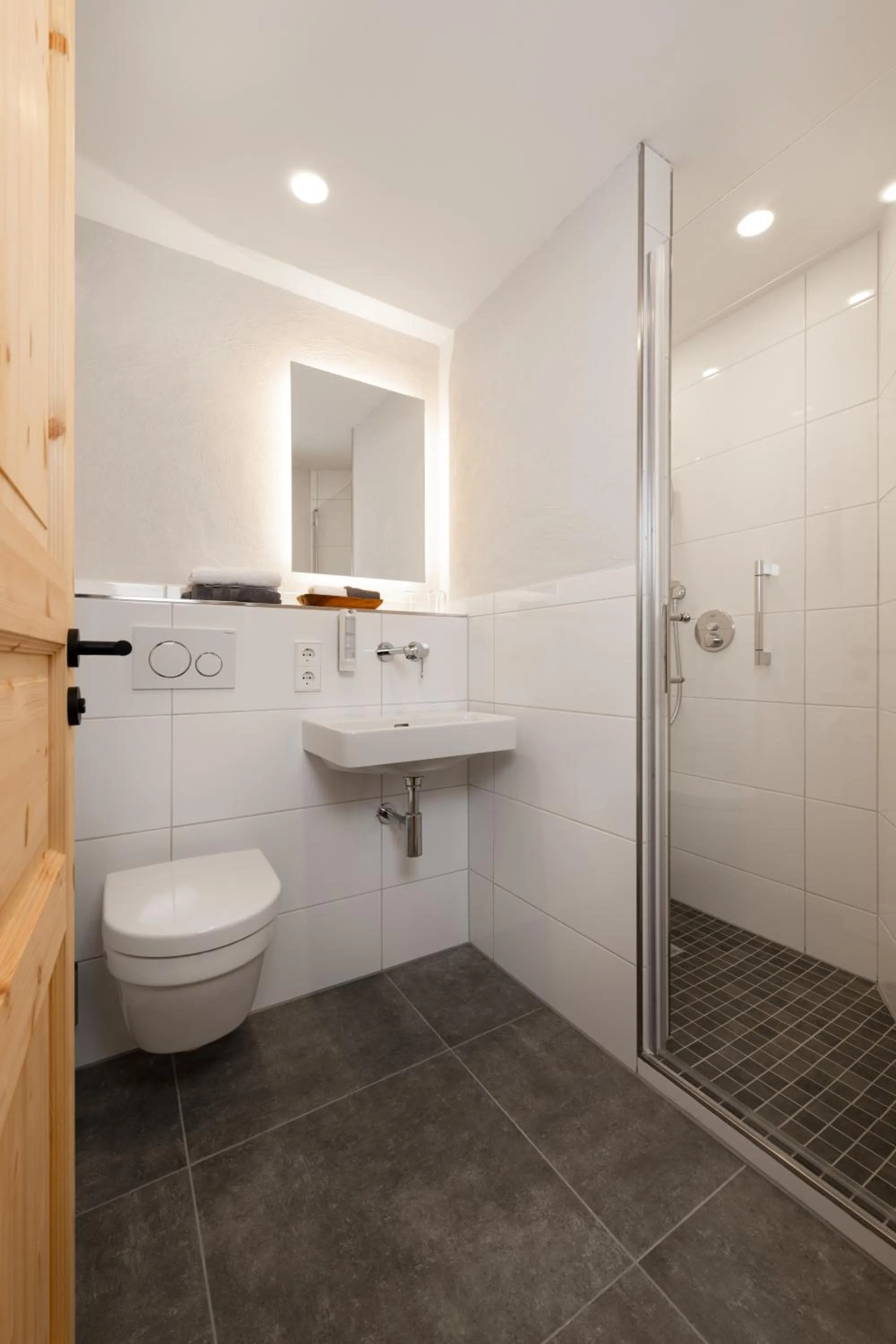 Shower in freistil Boutiquehotel