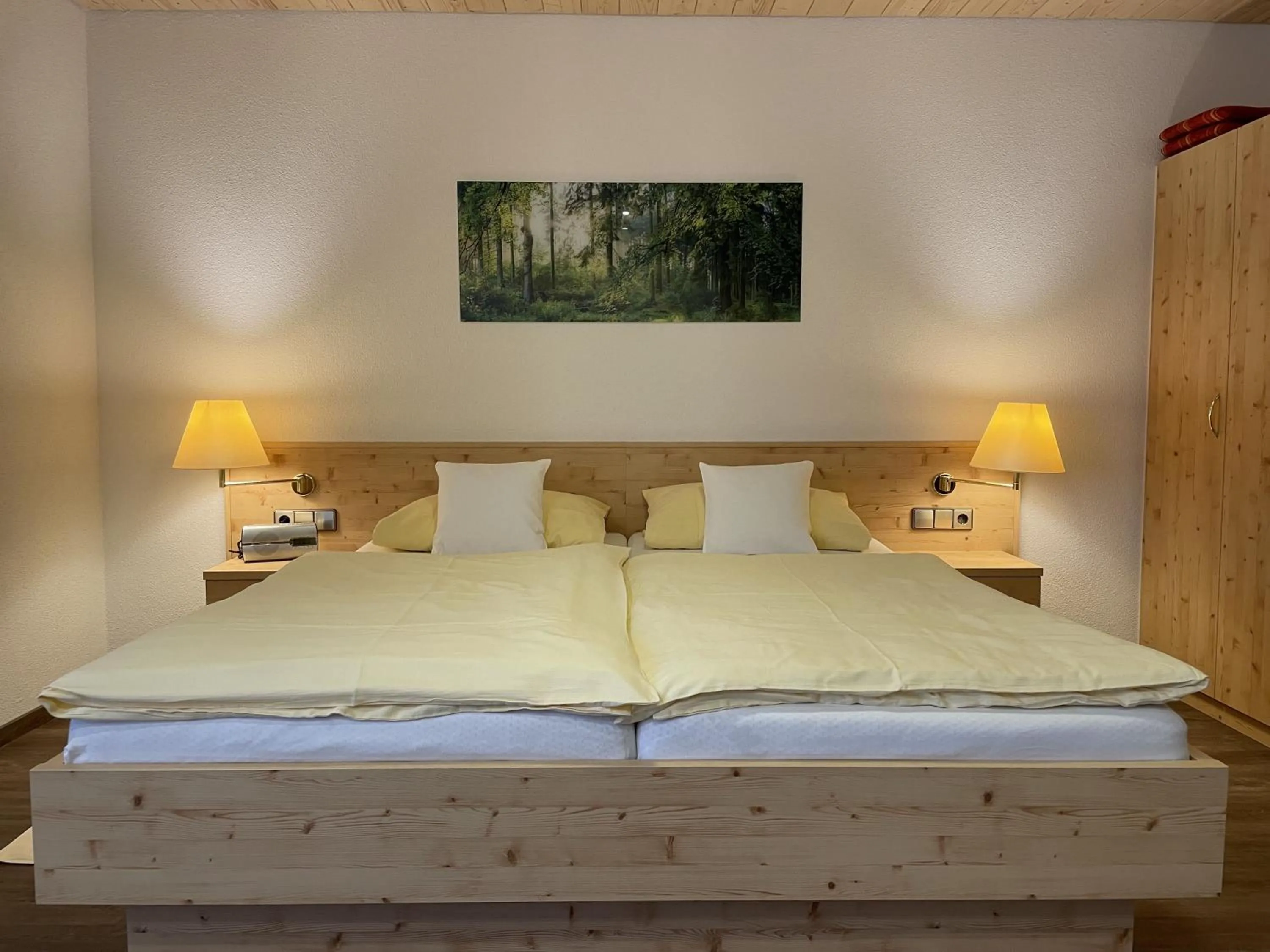 Bed in Pension Glöcklehof