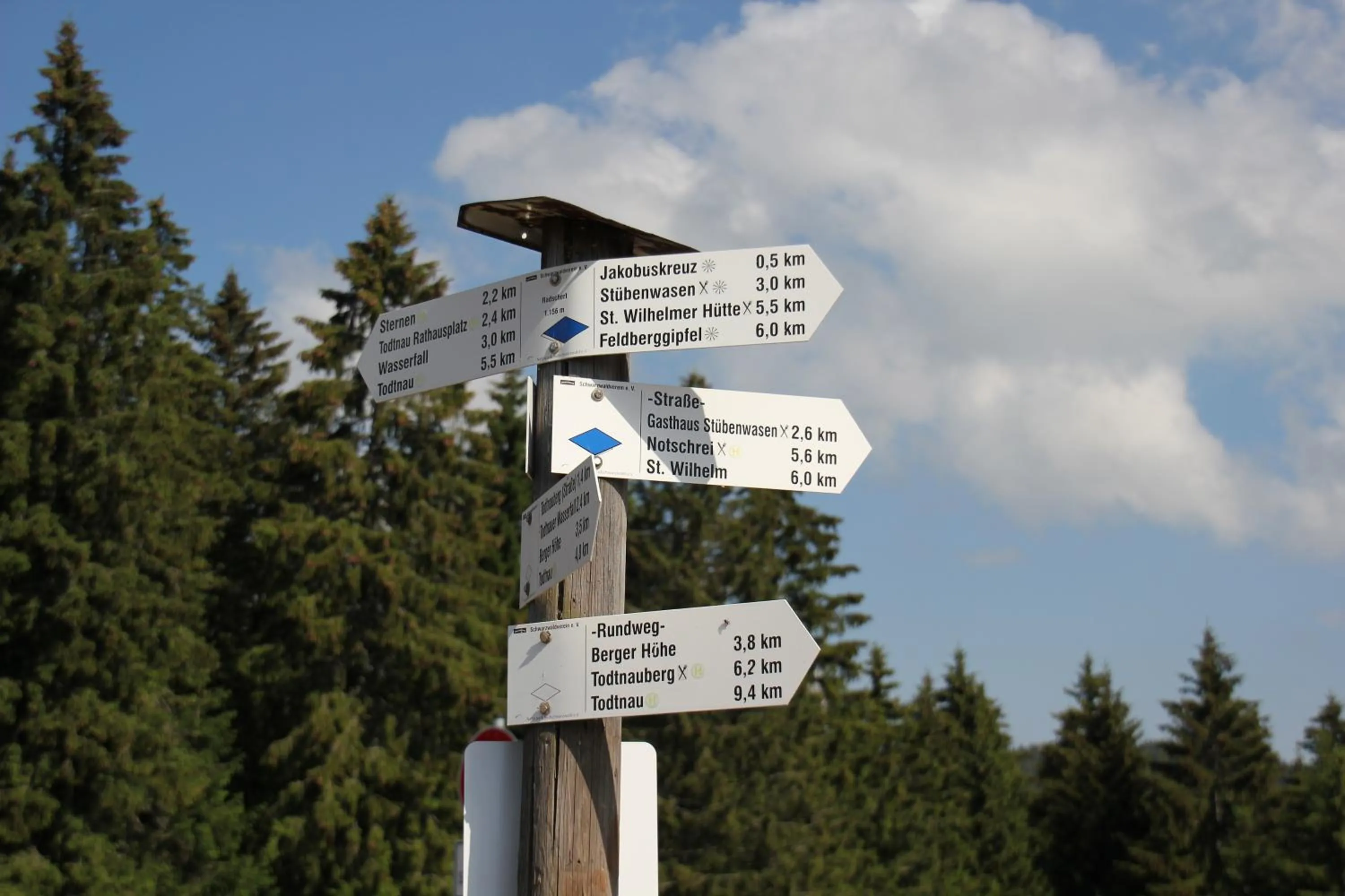 Natural landscape in Pension Glöcklehof