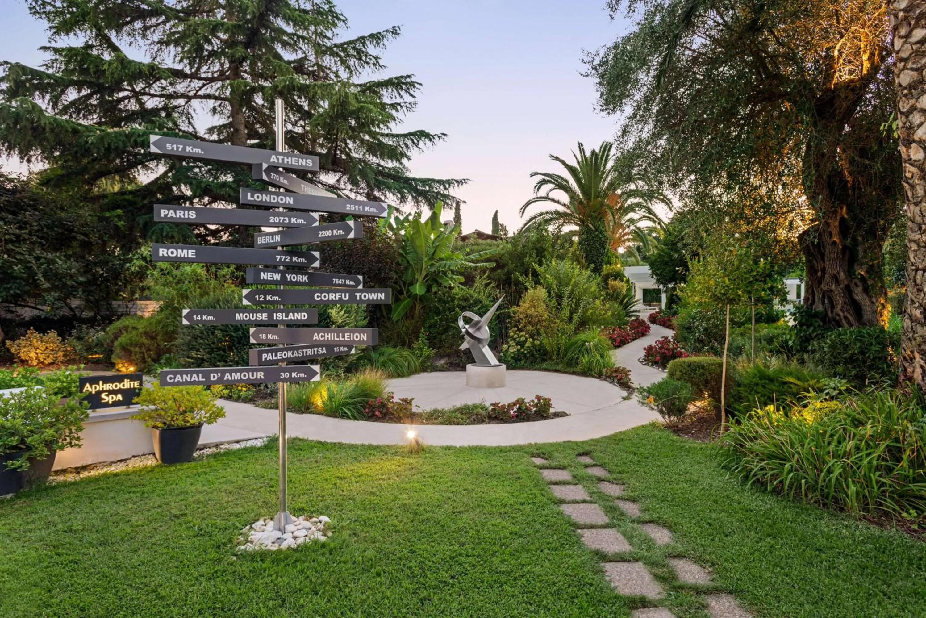 Garden in TRYP by Wyndham Corfu Dassia