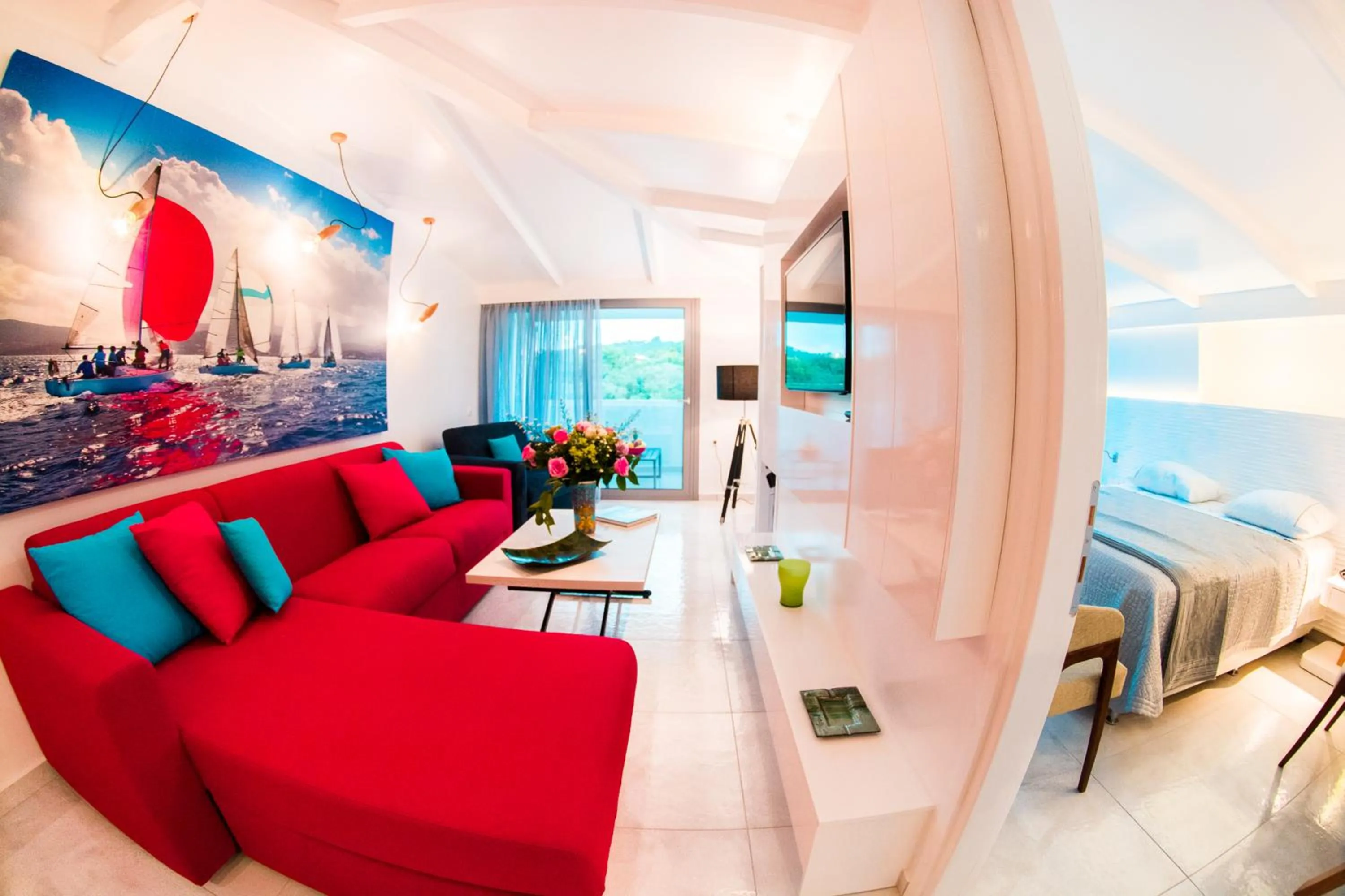 Photo of the whole room in TRYP by Wyndham Corfu Dassia