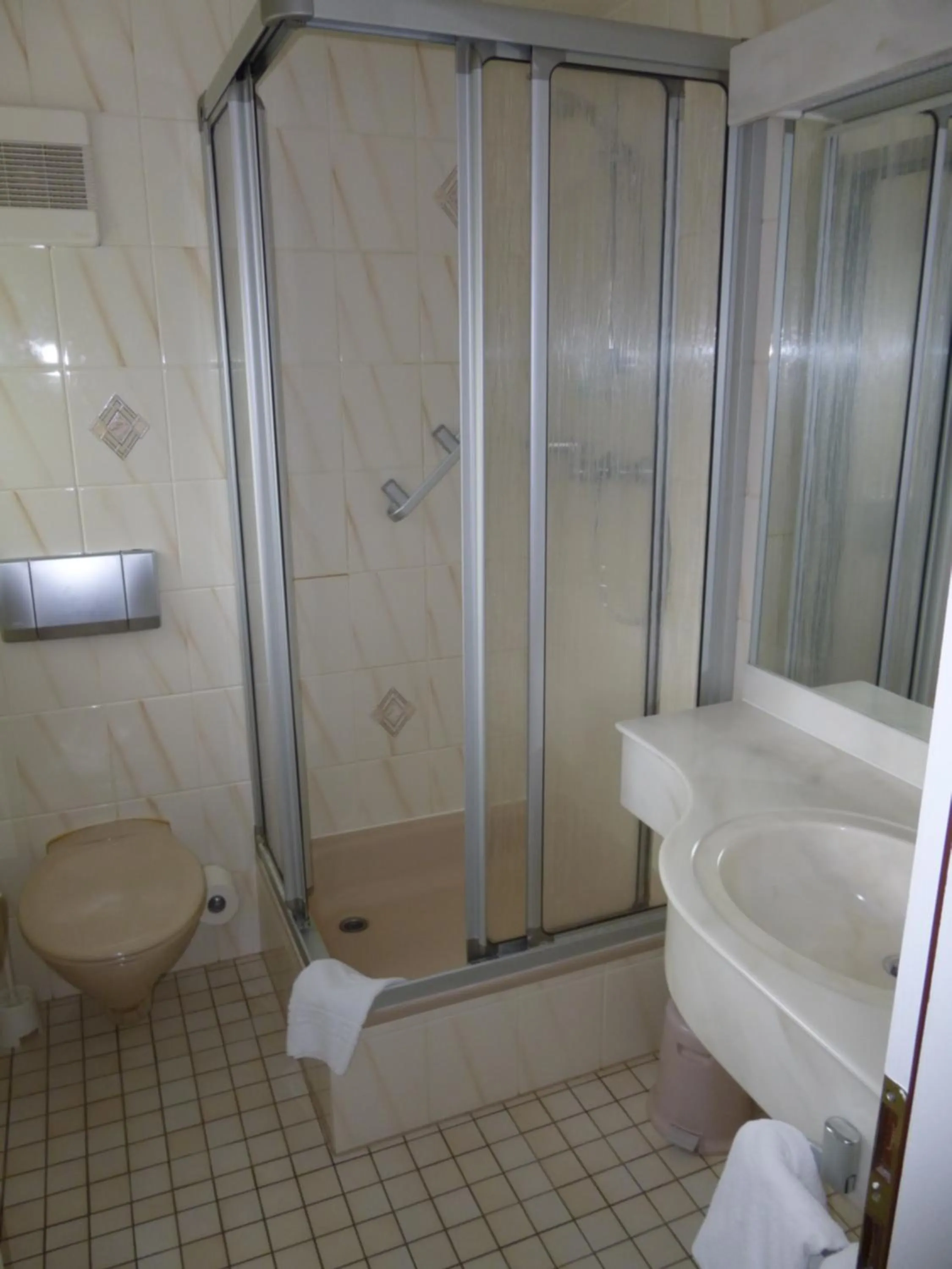 Bathroom in Hotel Adler