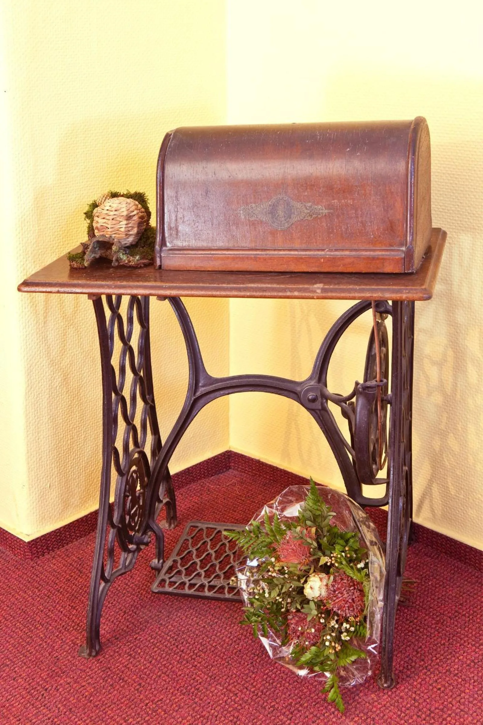 Decorative detail in Hotel Adler