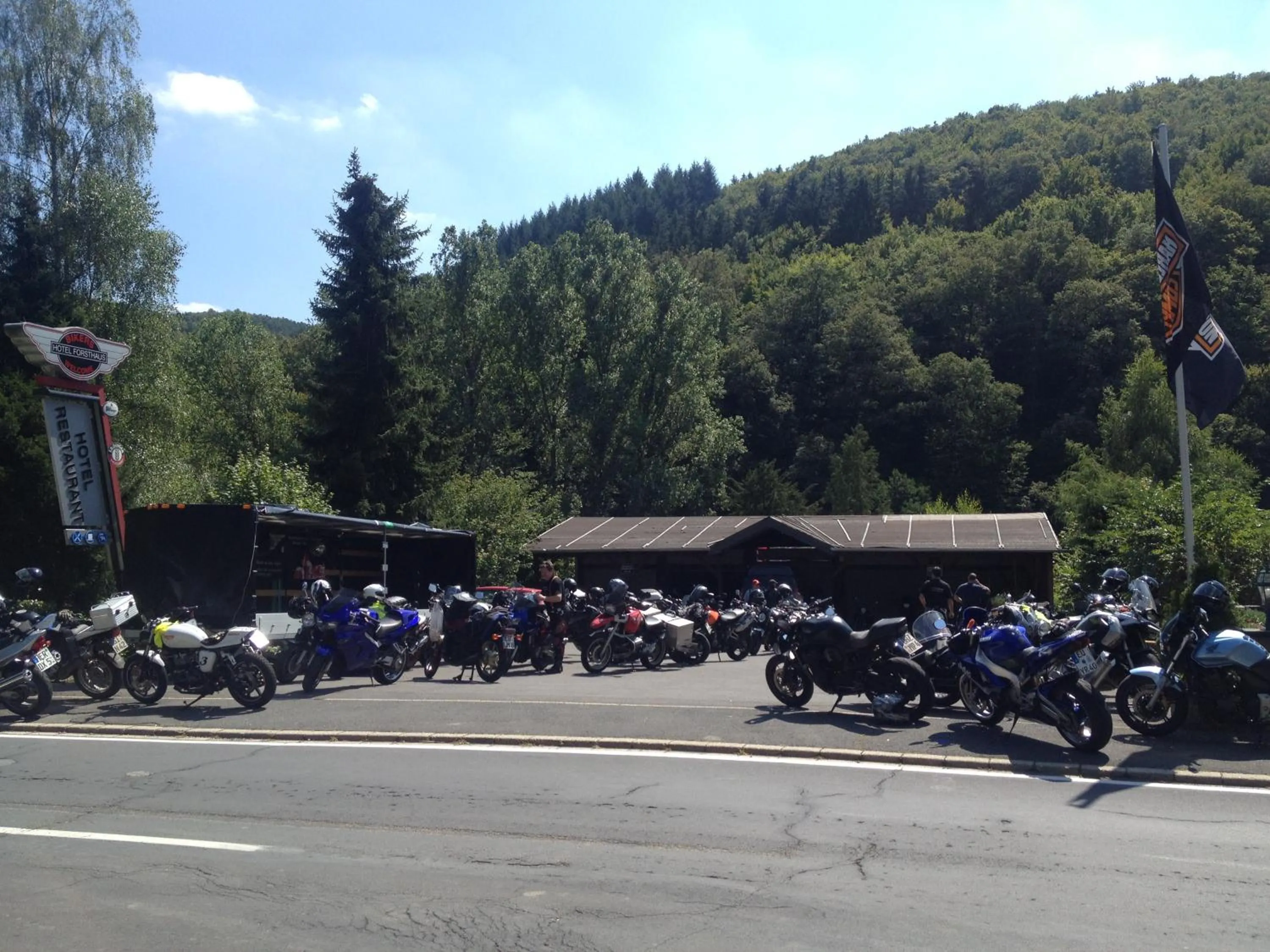 Property building in Hotel Forsthaus