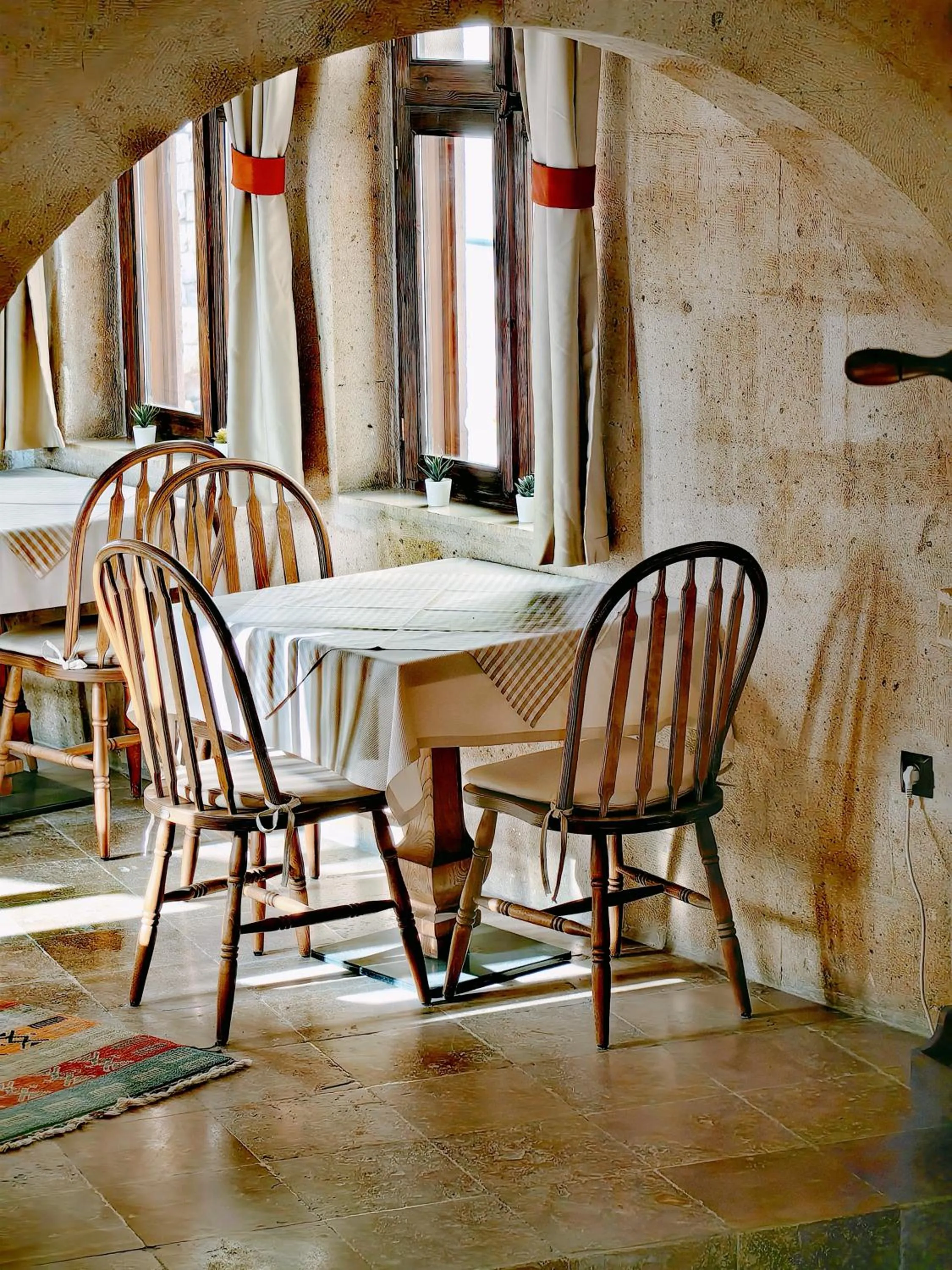 Seating area in Mimi Cappadocia Luxury Cave Hotel