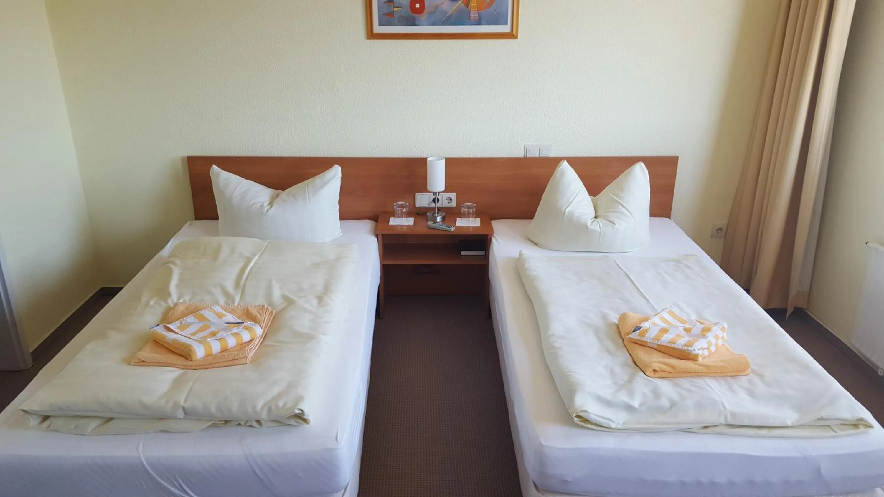 Photo of the whole room, Bed in Hotel Brückentor