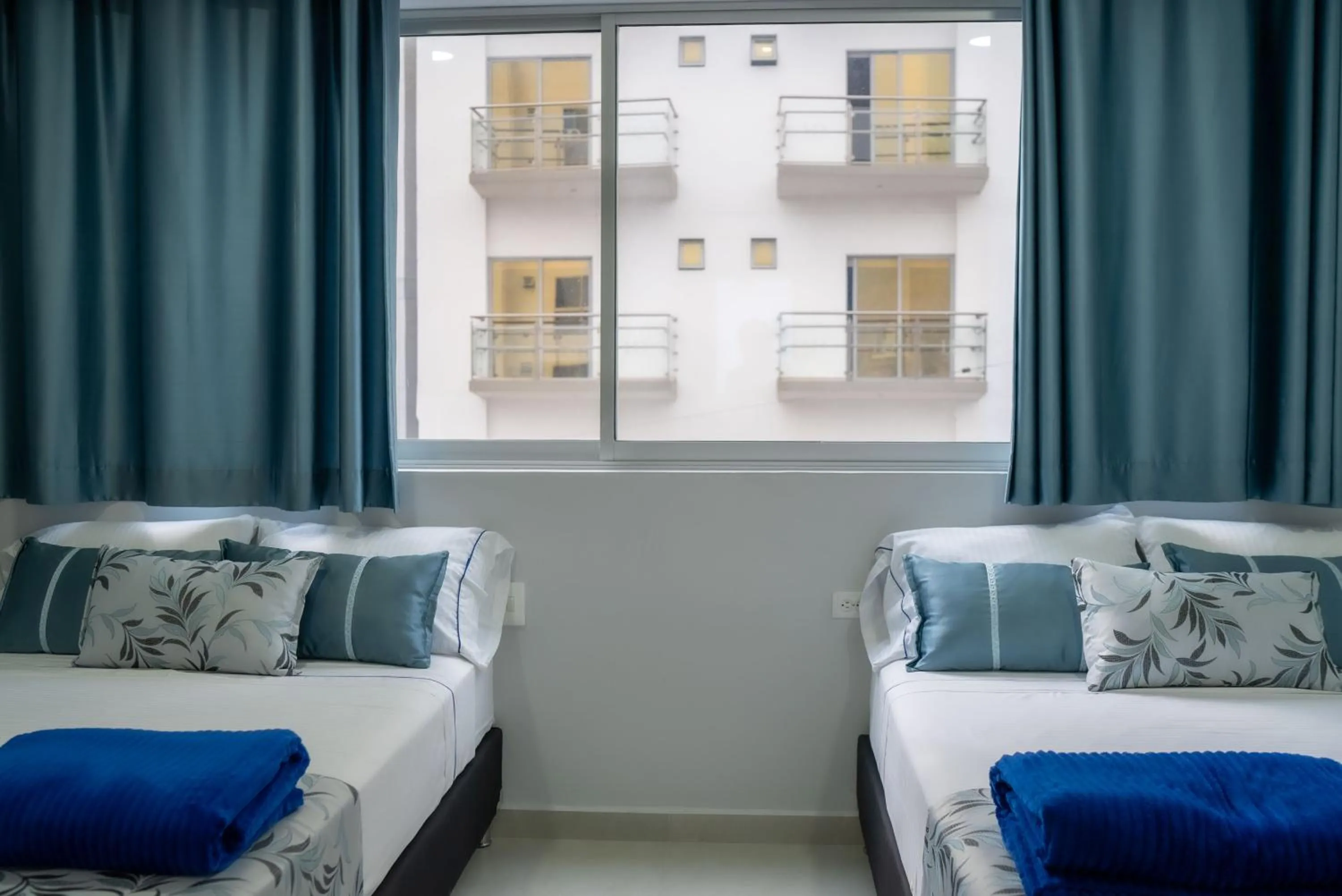 Bed in El Oscar Hotel