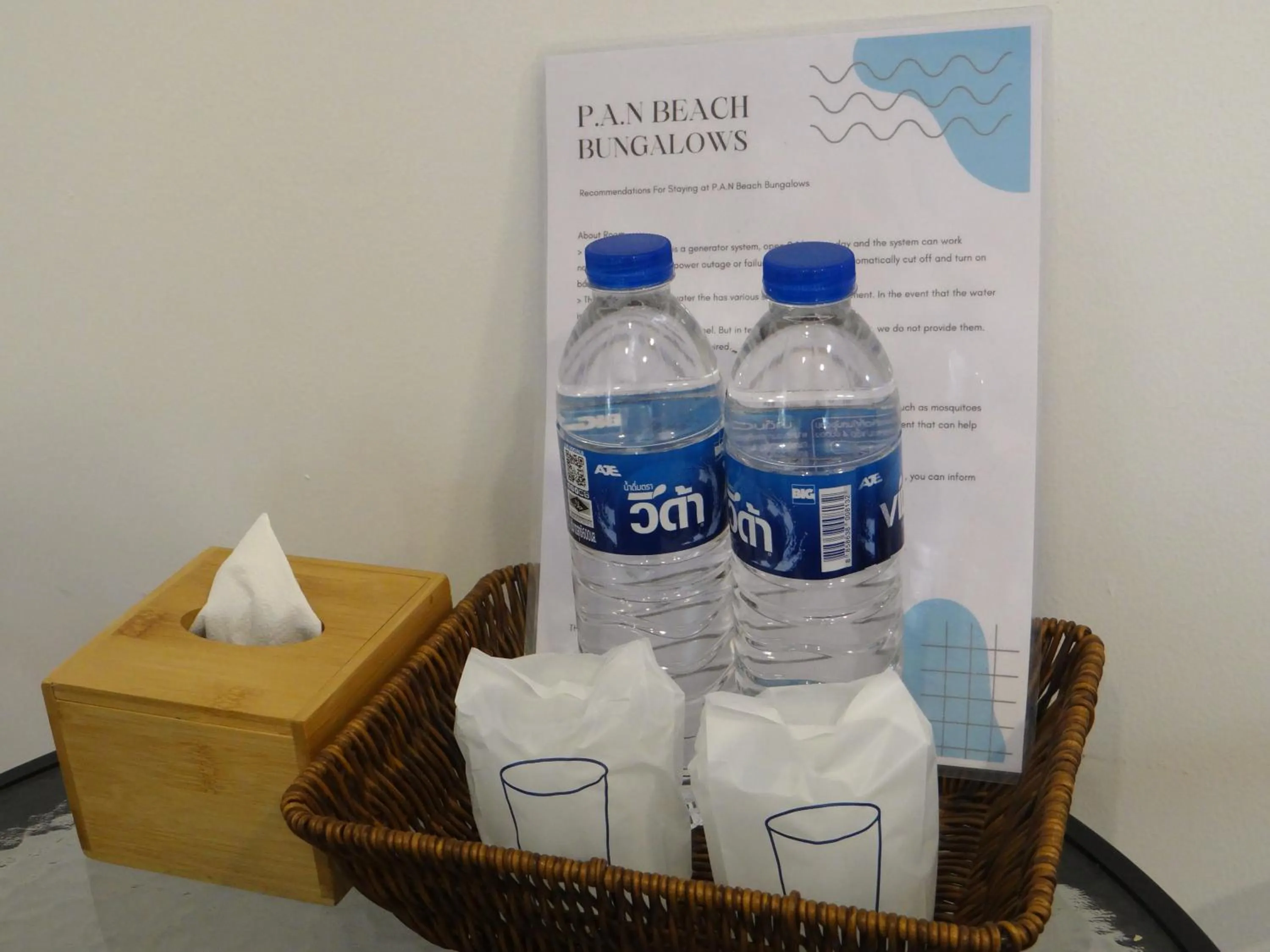 Drinks in PAN Beachfront Resort Krabi