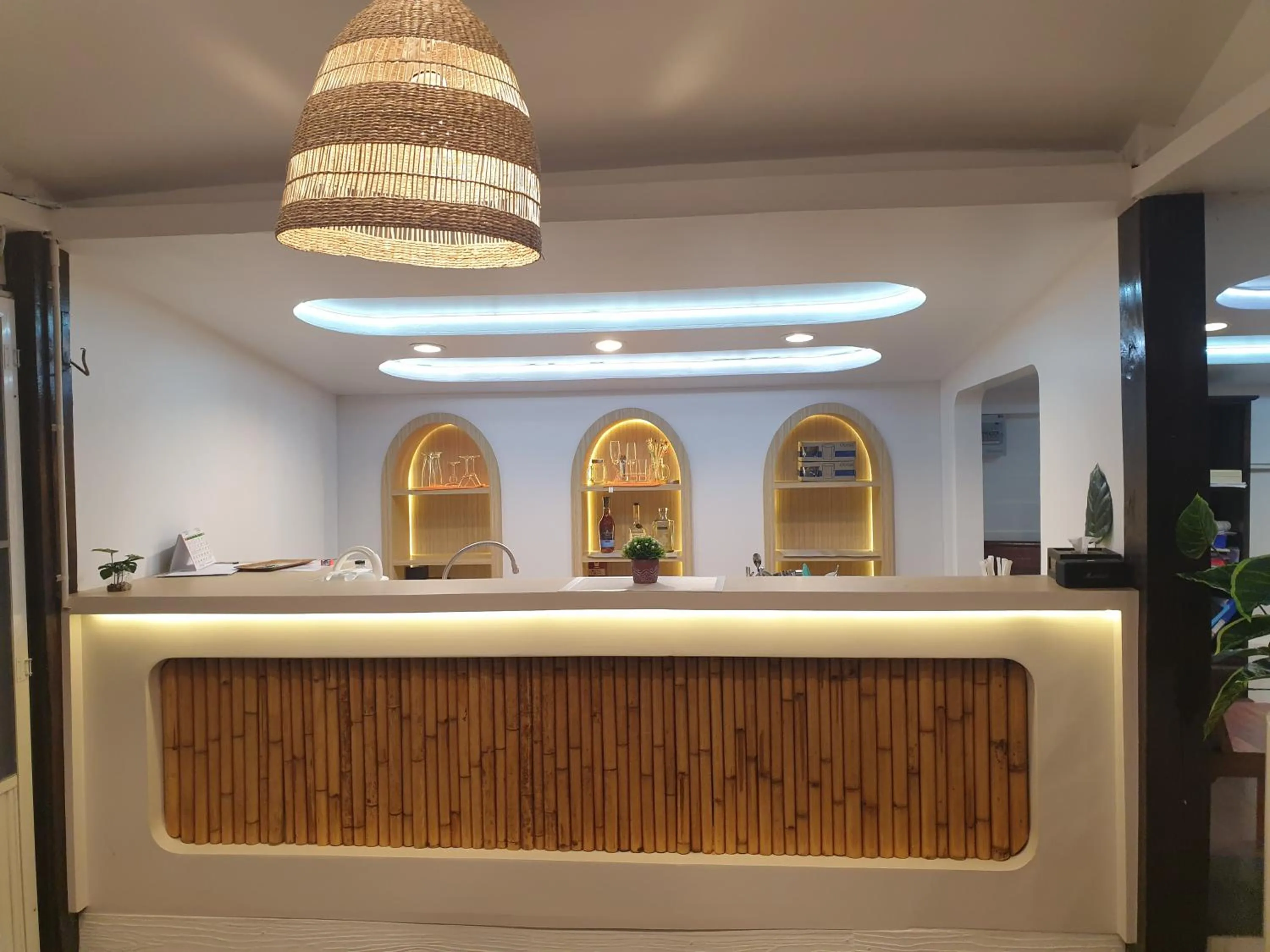 Lobby or reception in PAN Beachfront Resort Krabi