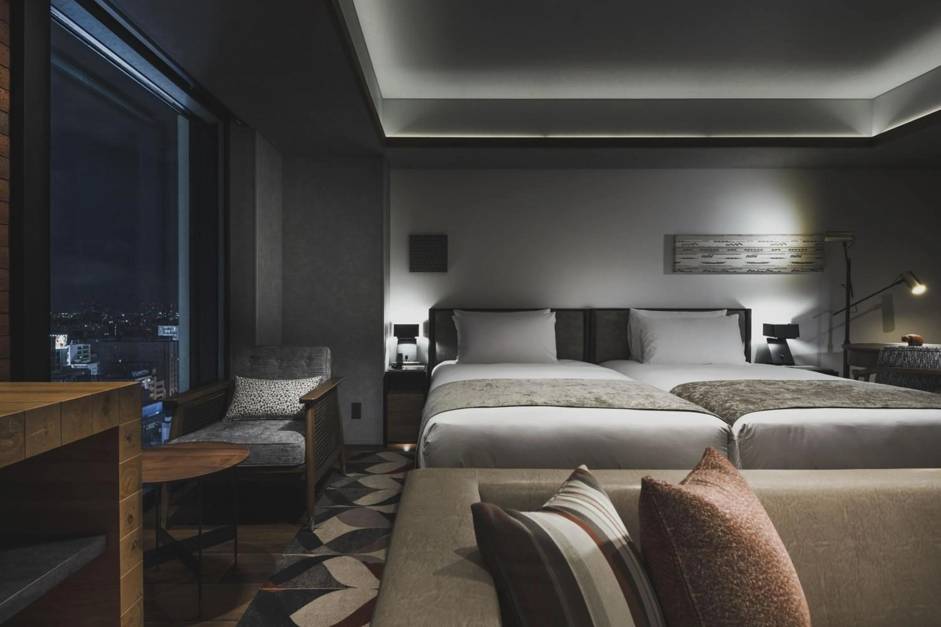 Bed in SAPPORO STREAM HOTEL