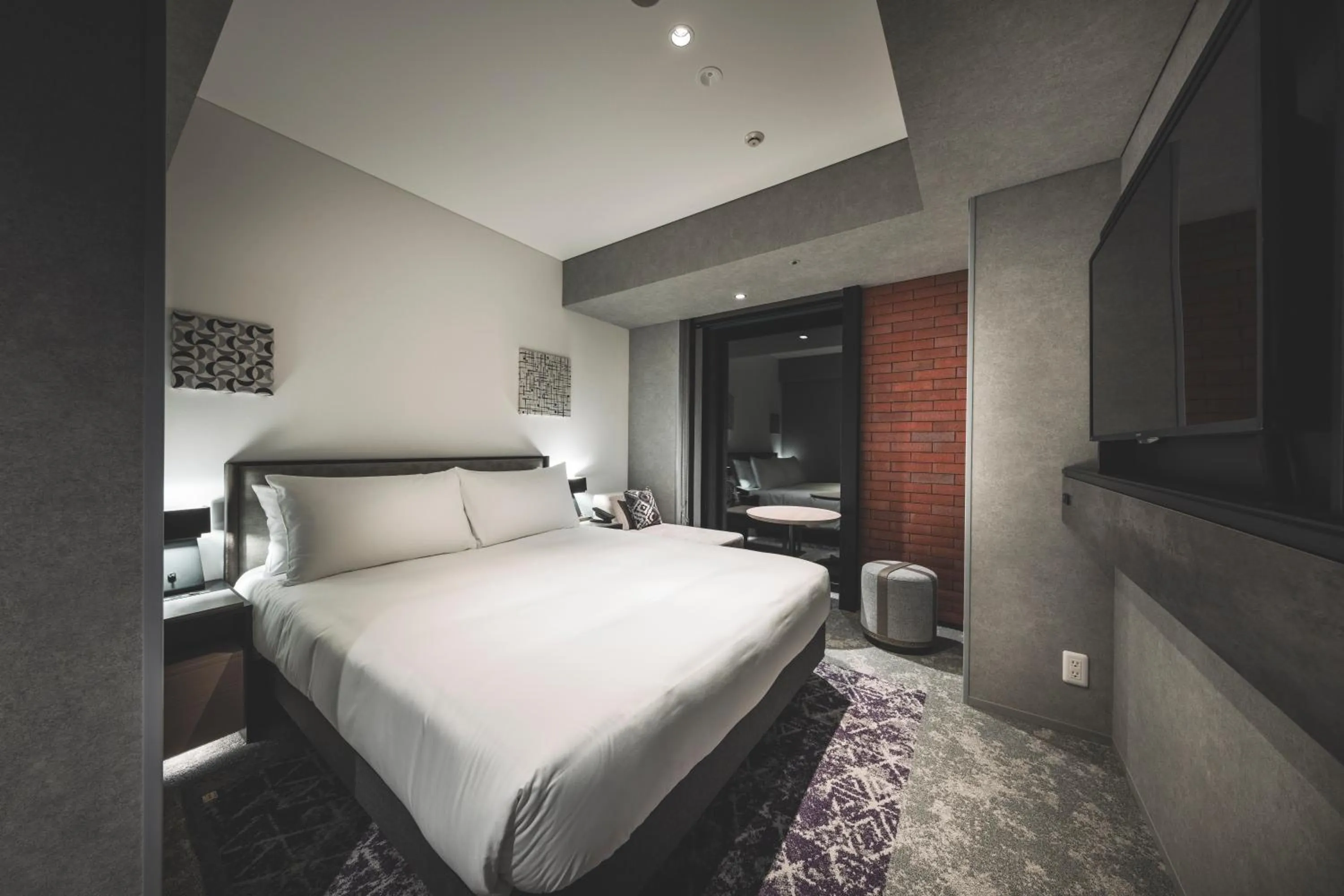 Bed in SAPPORO STREAM HOTEL