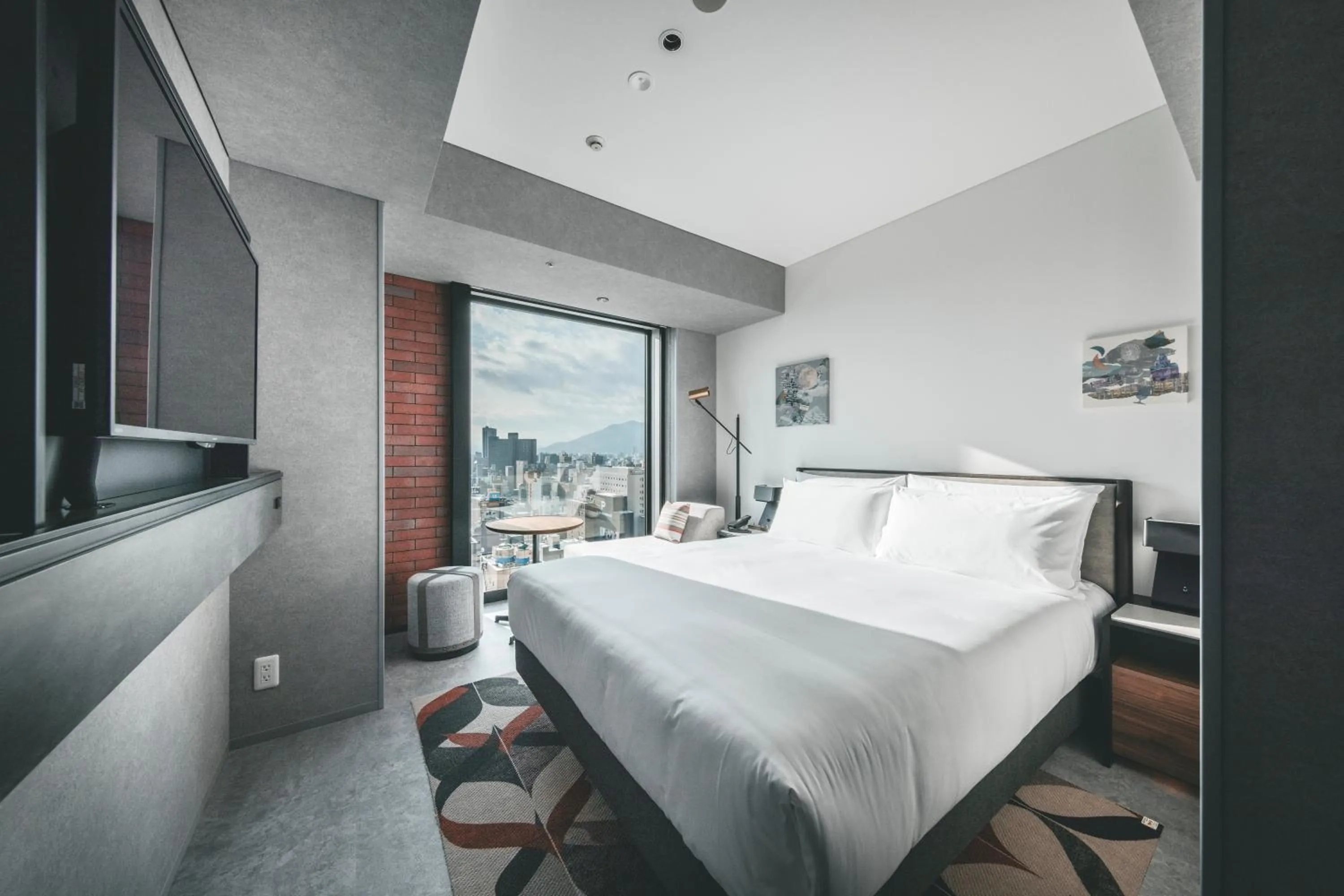 Bed in SAPPORO STREAM HOTEL