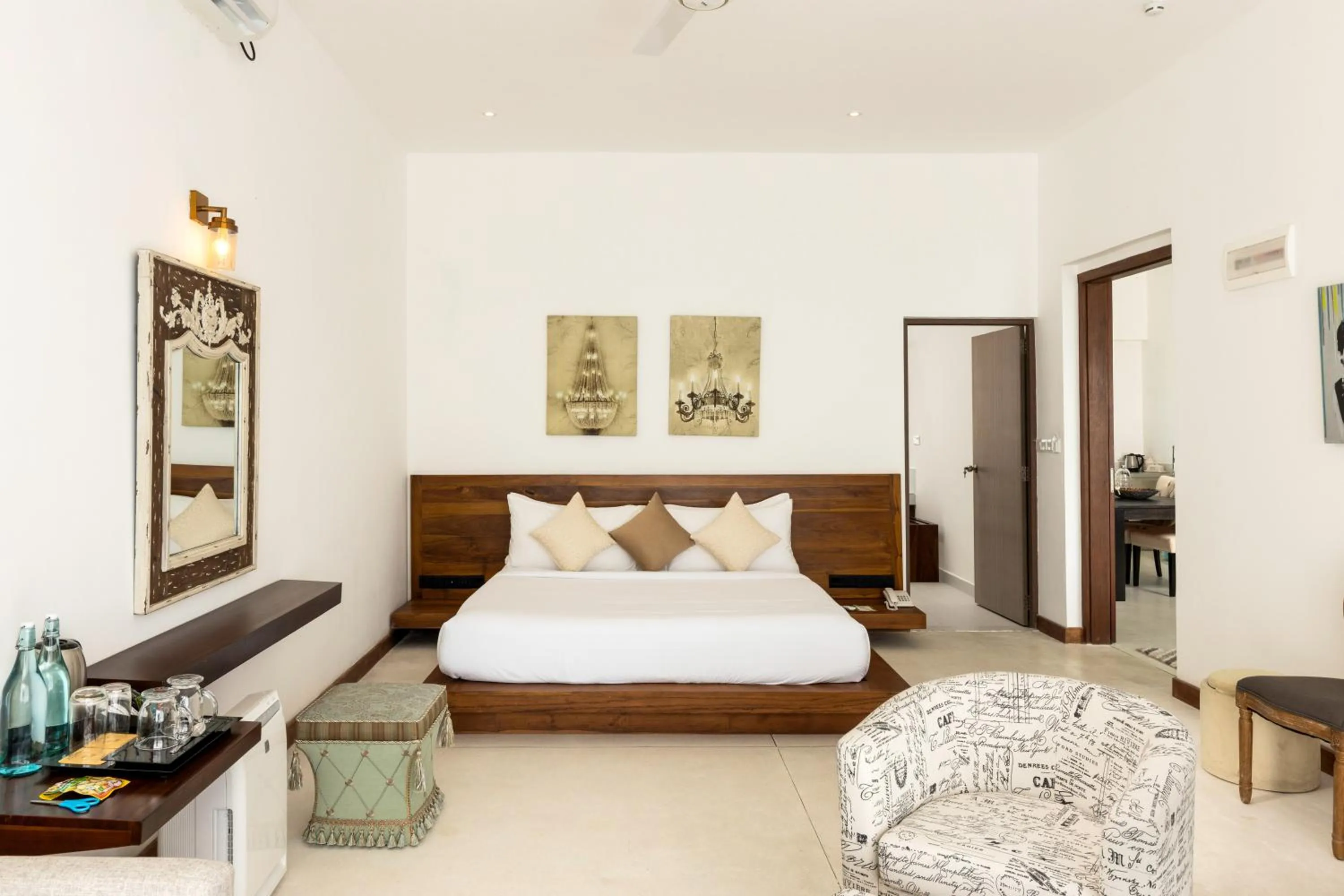 Bedroom, Bed in Vis Ta Vie -Thema Collection