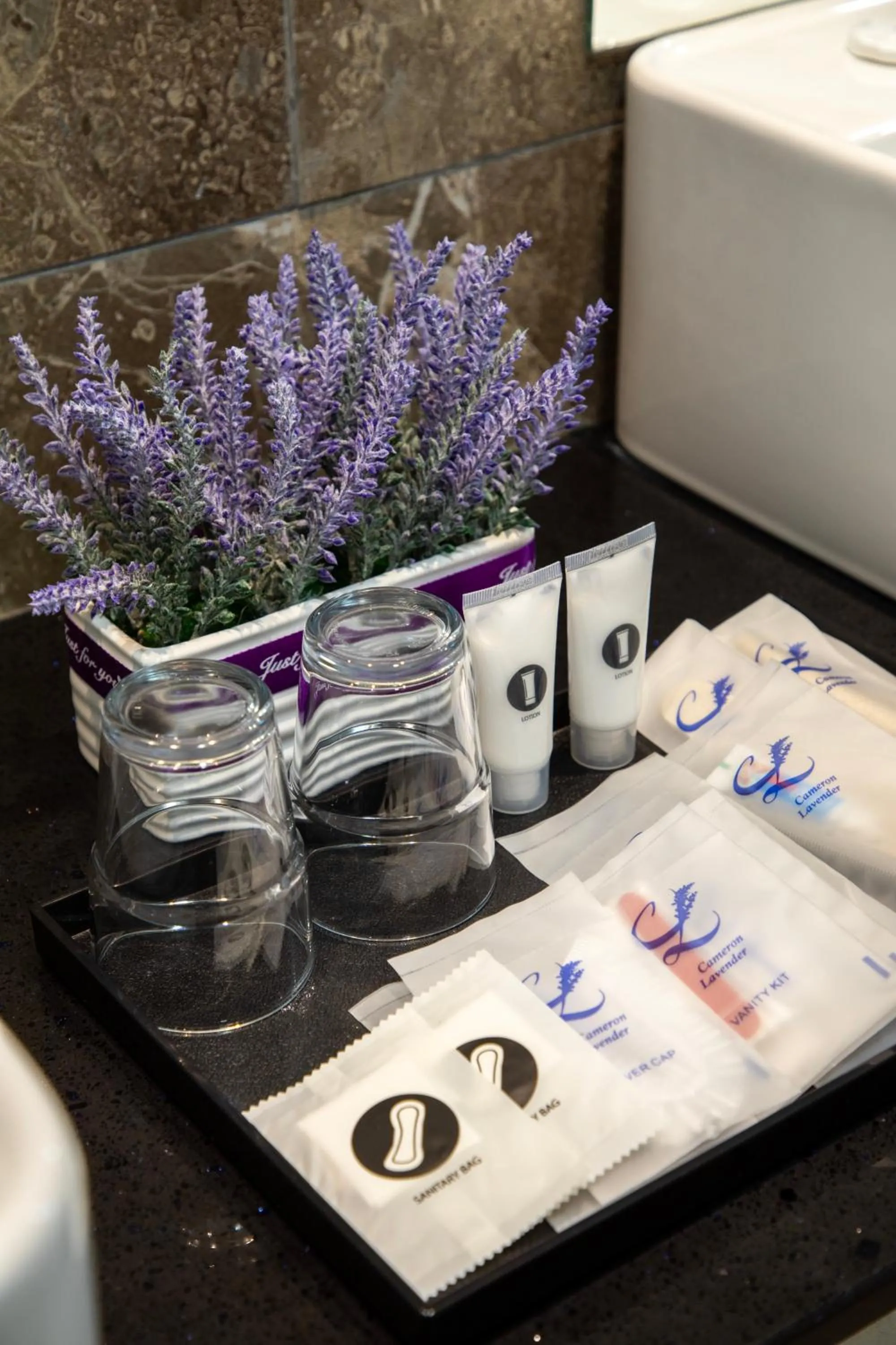 Bathroom in Cameron Lavender Mansion by PLAY