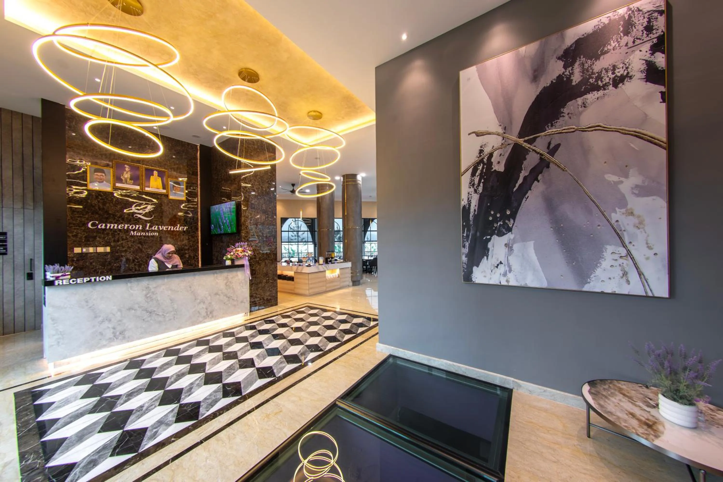 Lobby or reception in Cameron Lavender Mansion by PLAY