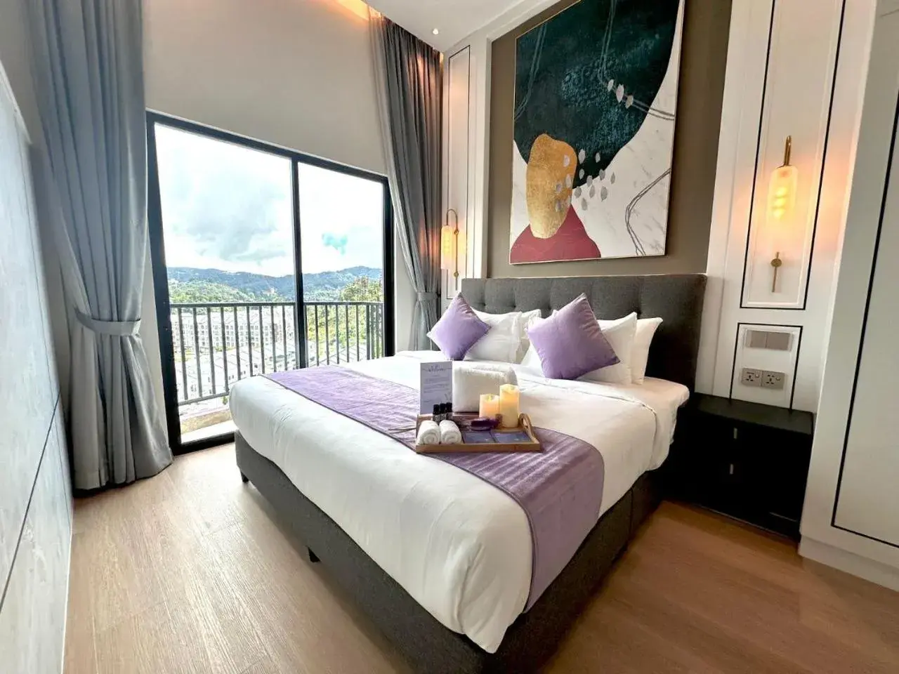 Deluxe Double Room with Balcony in Cameron Lavender Mansion by PLAY Deluxe Double Room with Balcony in Cameron Lavender Mansion by PLAY