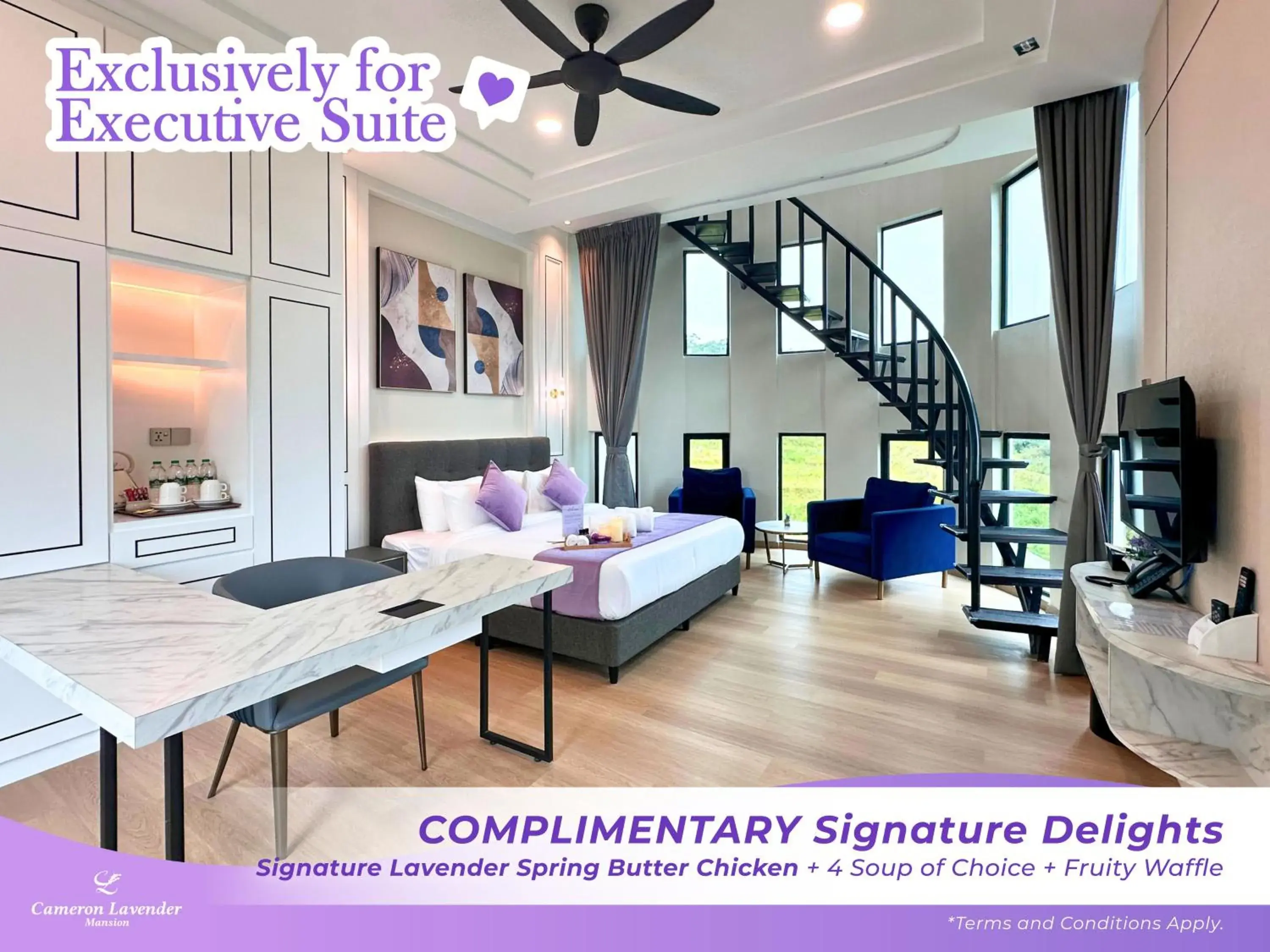 Executive Suite in Cameron Lavender Mansion by PLAY Executive Suite in Cameron Lavender Mansion by PLAY