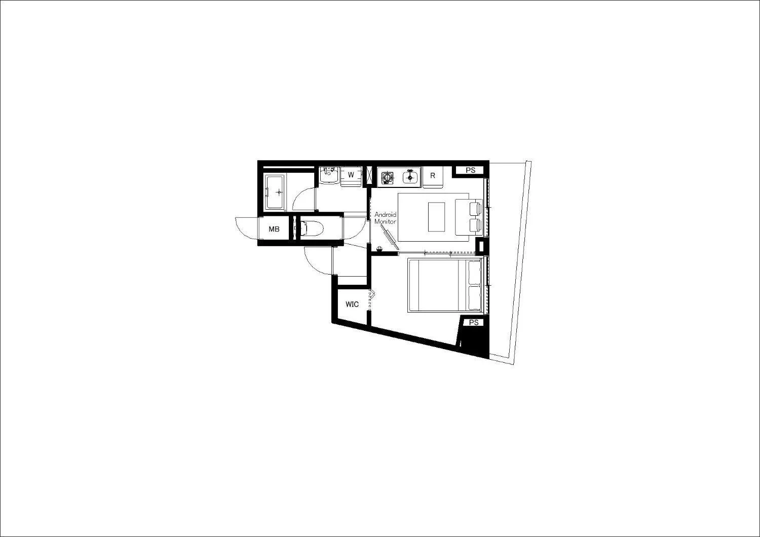 Floor plan in Sakuramichi Terrace