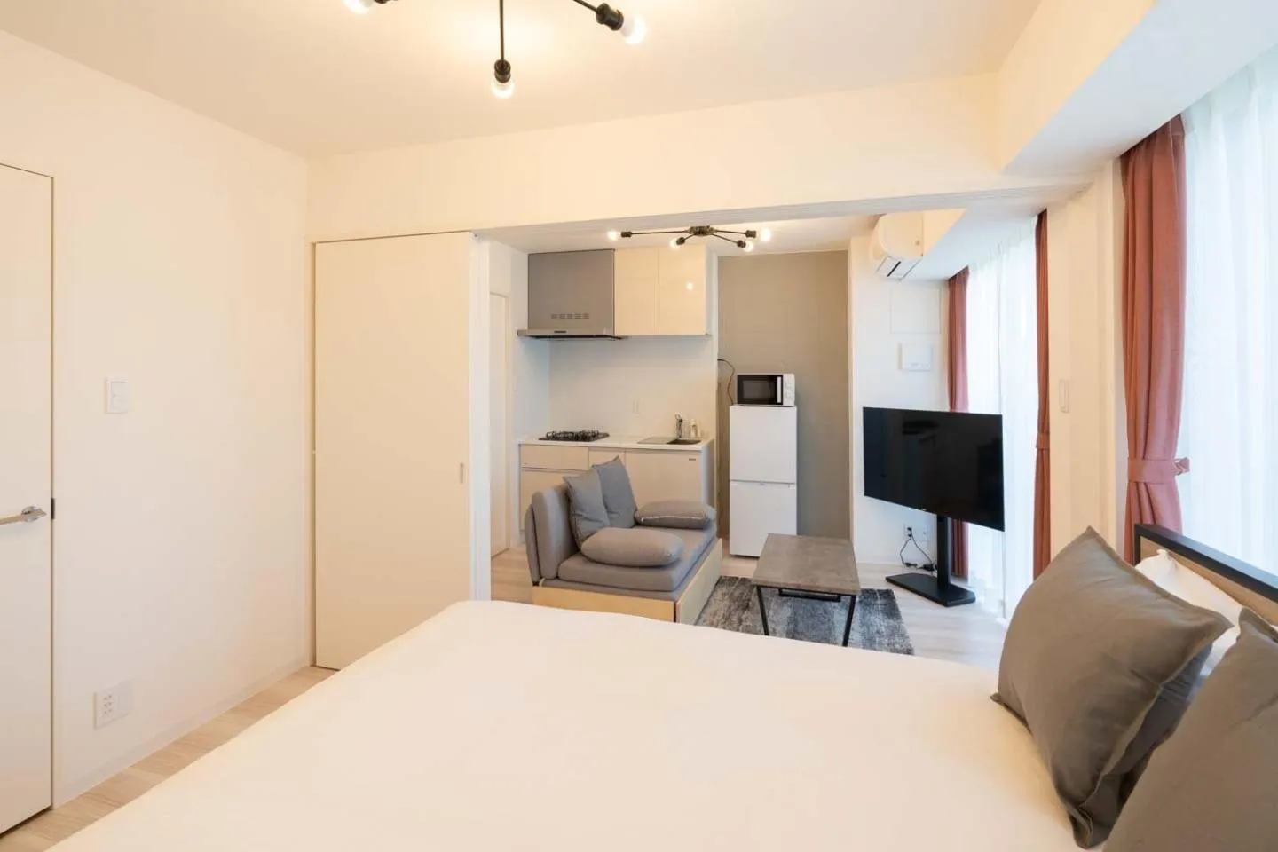 Bed in Sakuramichi Terrace