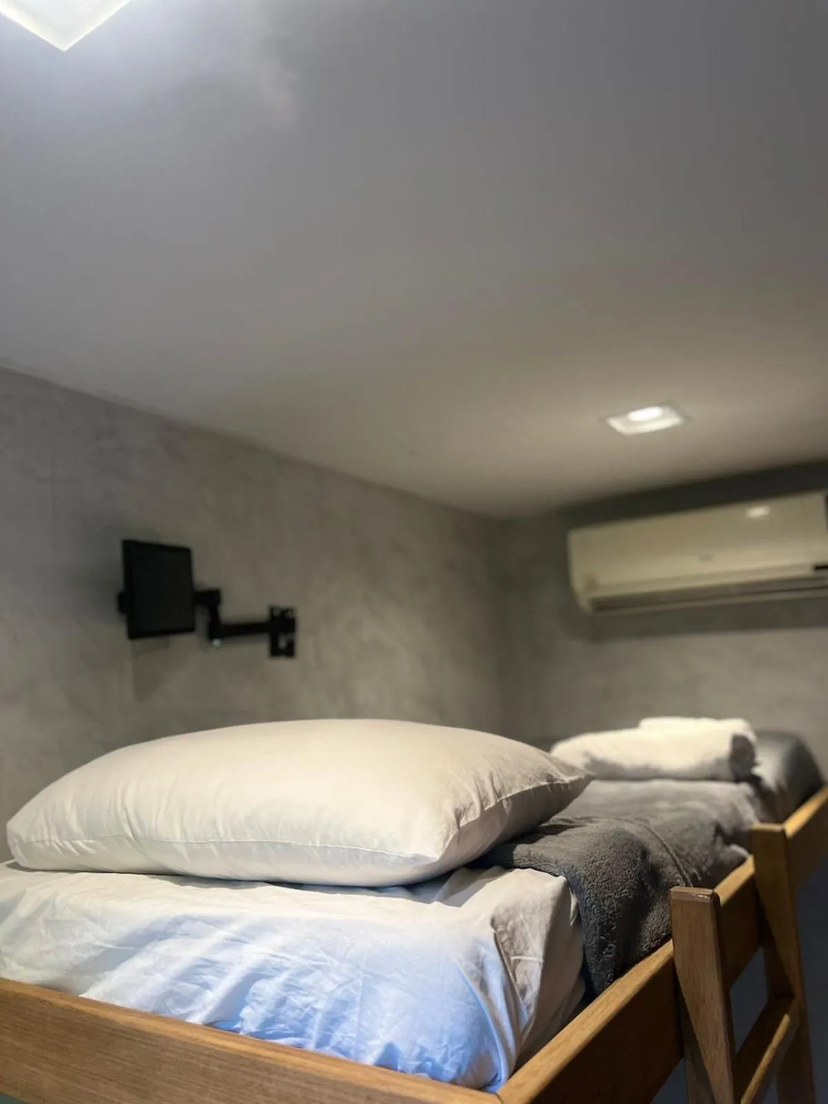 Bed in Veneza Carioca Hotel Bout