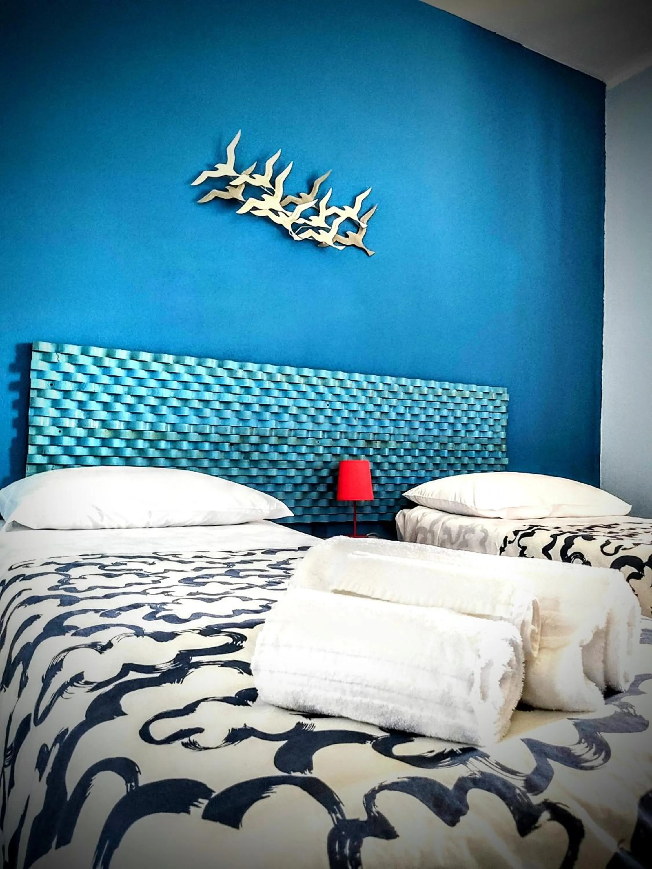 Bedroom, Bed in Residenze L'Isola Surf House