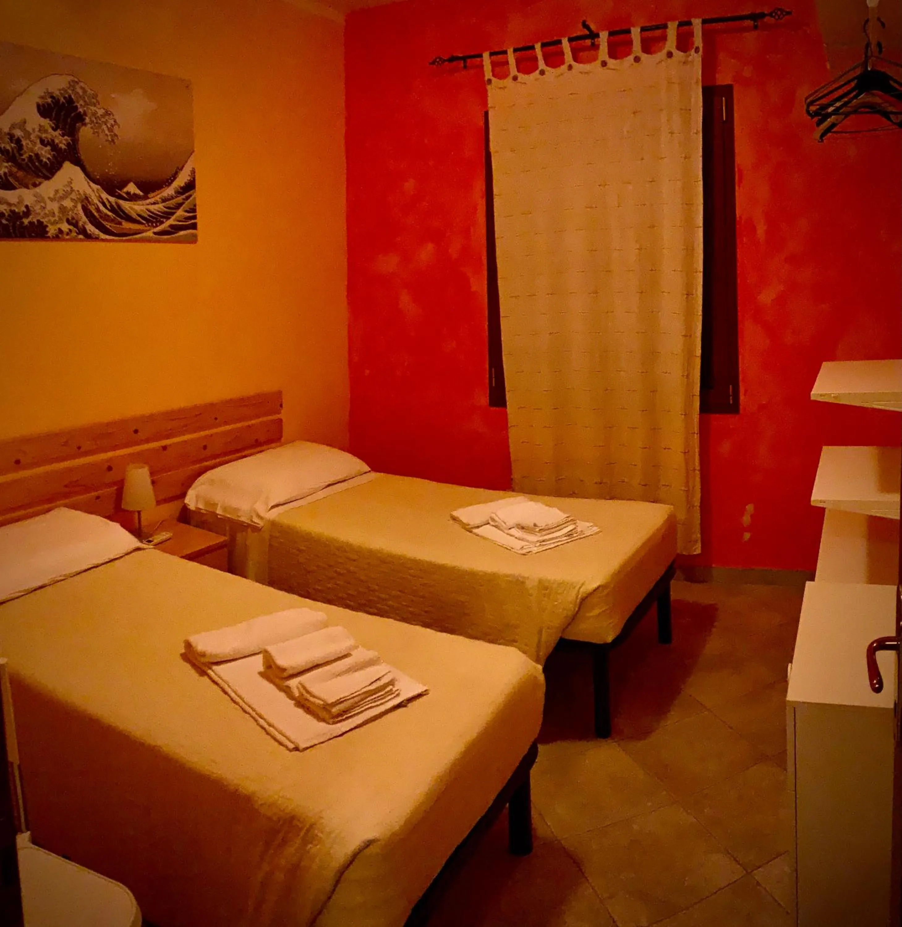 Bedroom, Bed in Residenze L'Isola Surf House